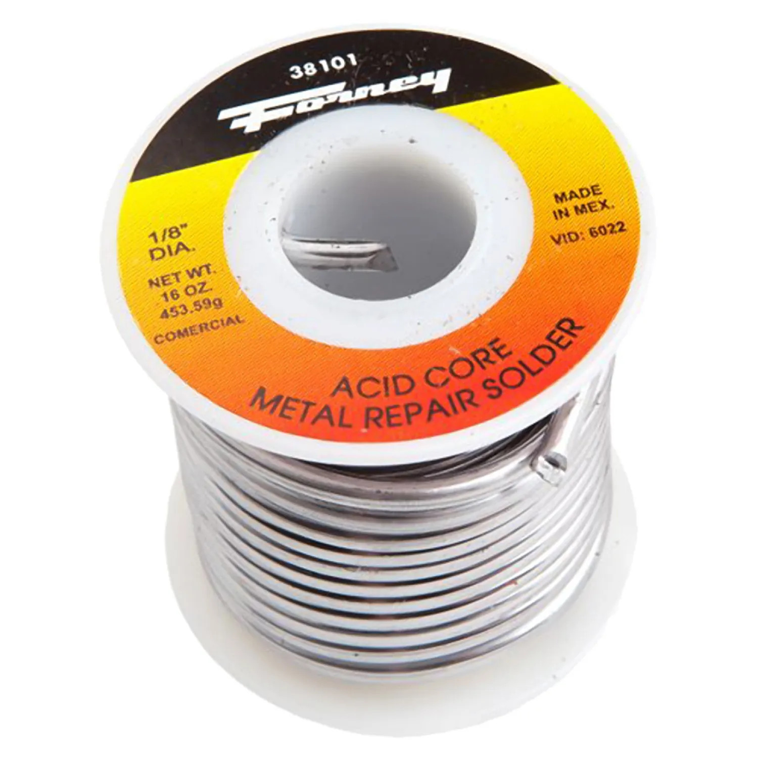 Forney 38101 Forney 38101 Solder 1/8In Acid Core 1 Lb