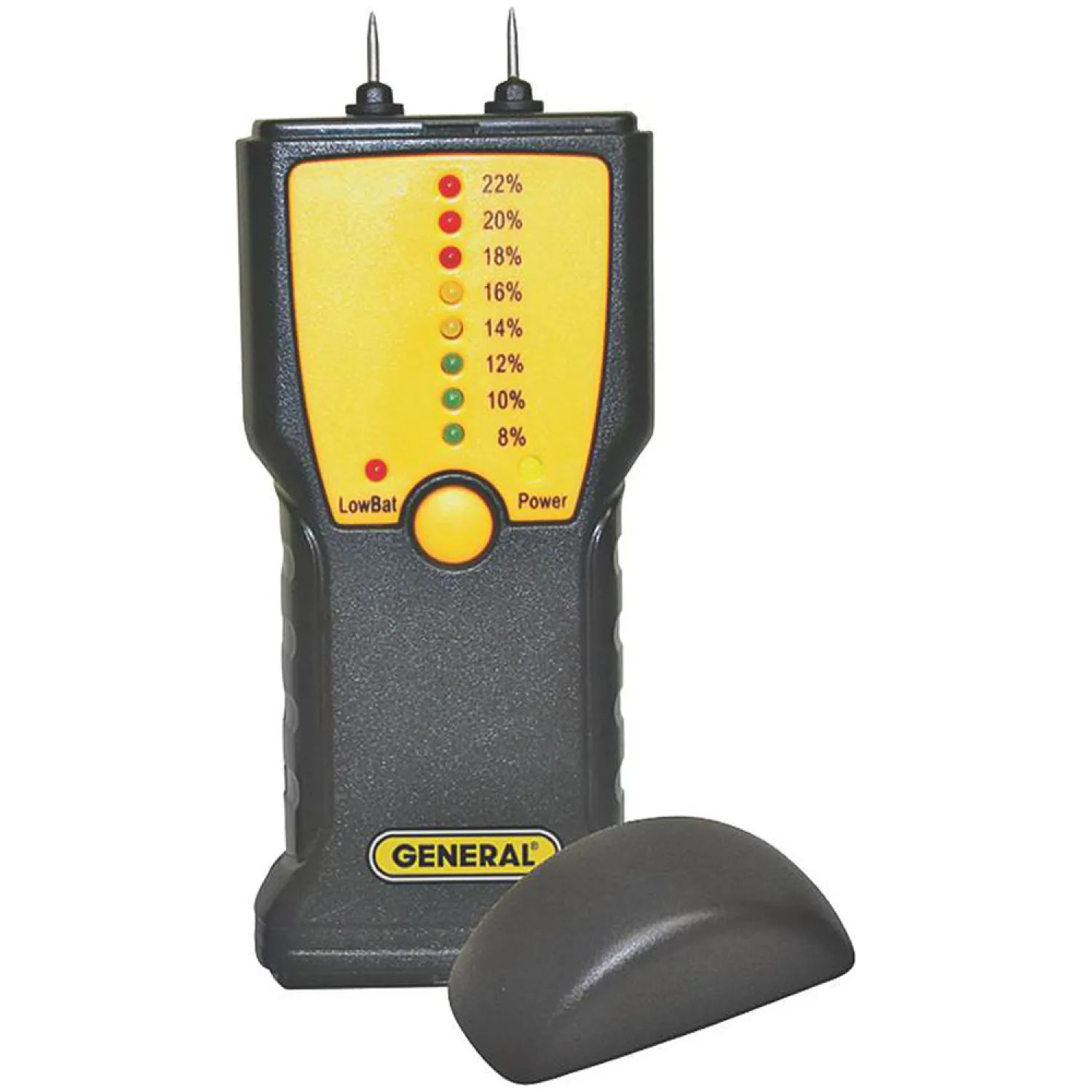 General Tools MM1E General Tools MM1E Moisture Meter, 7 - 15% WME Low, 16 - 35% WME High, LED Display