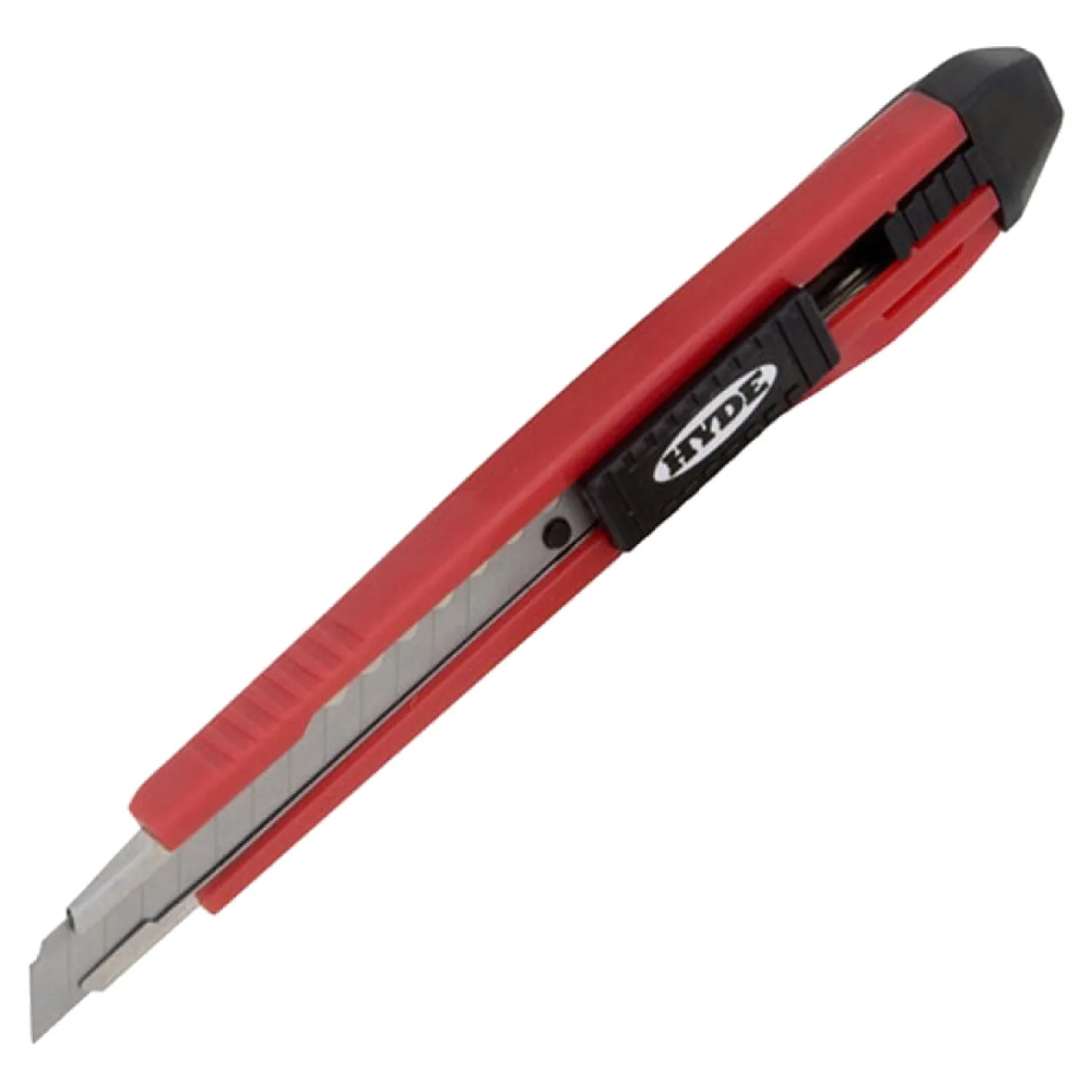Hyde 42045 Hyde 42045 Auto-Lock Utility Knife With 1-Piece Positive Lock, 9 mm, Blue, Stainless Steel