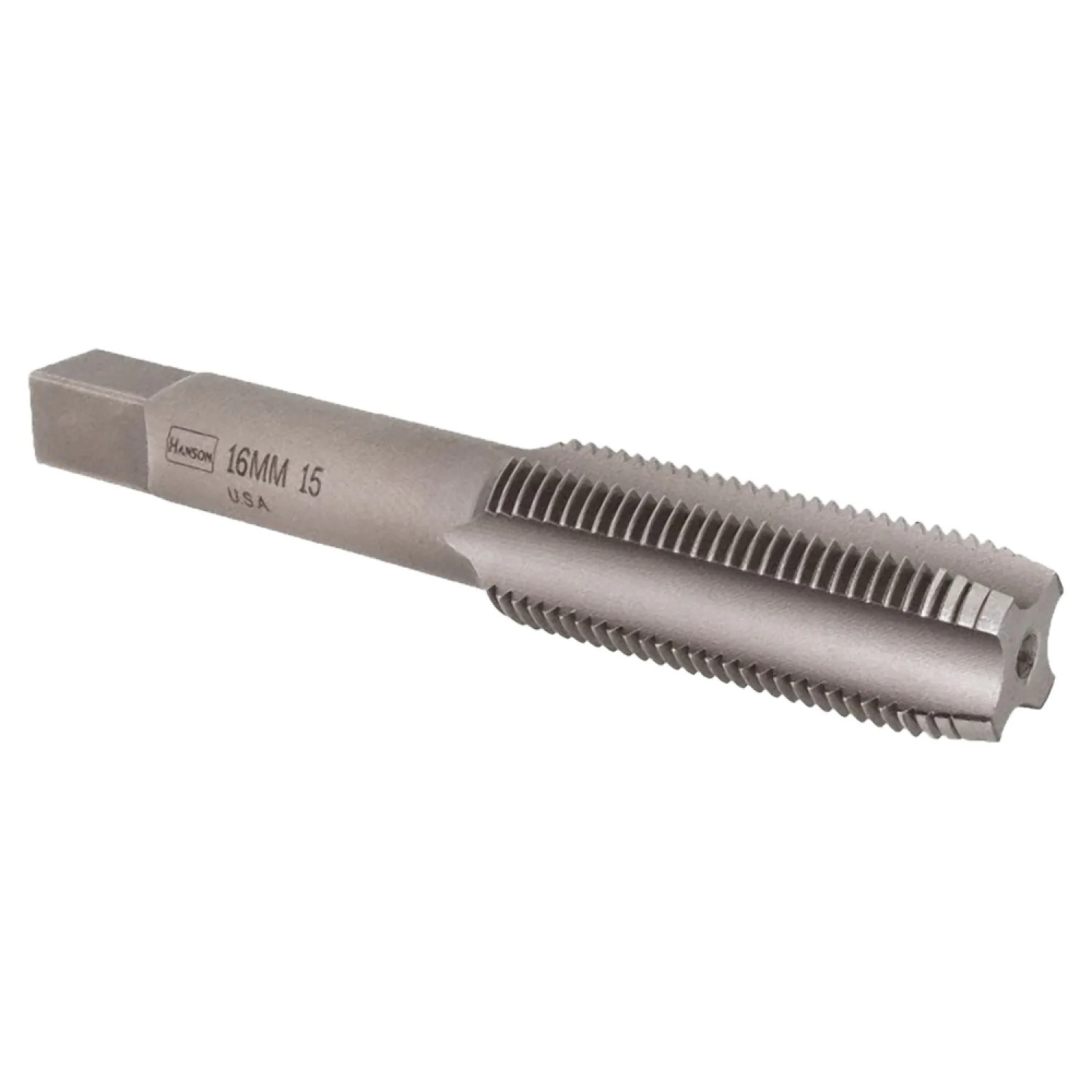 Irwin 1755ZR Hanson 1755ZR Straight Flute Plug Tap, M16 x 1.5 Metric, High Carbon Steel