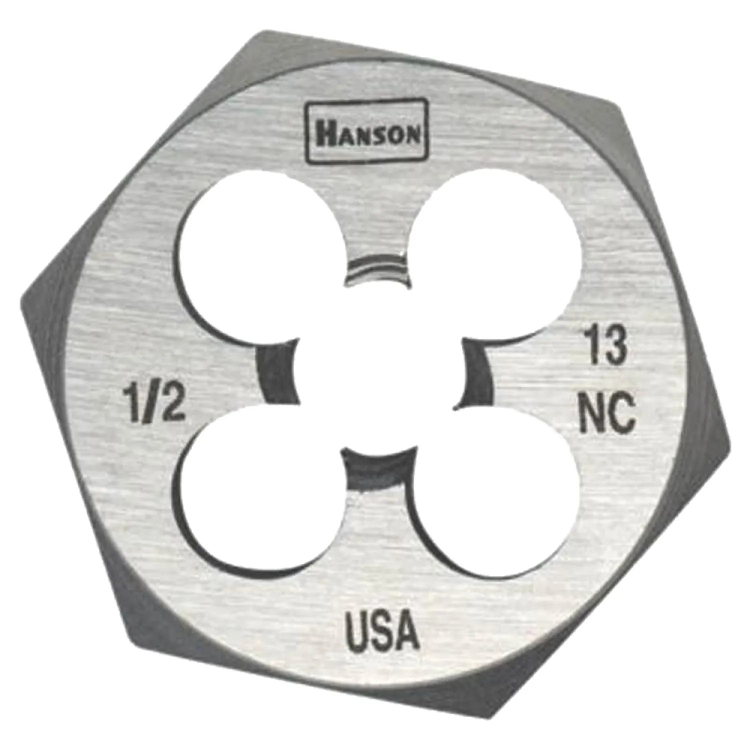 Irwin 6854 Hanson 6854 Machine Screw Hexagonal Die, 5/8-18 NC, 1-7/16