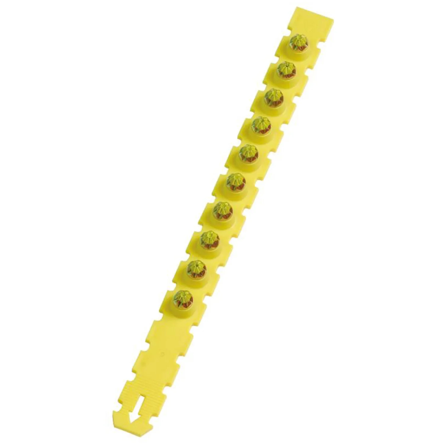 Ramset 4RS27 Ramset 27 Caliber Powder Load Strip, 4 Power Level, 100 Loads, 10 Strips, Yellow - 4RS27