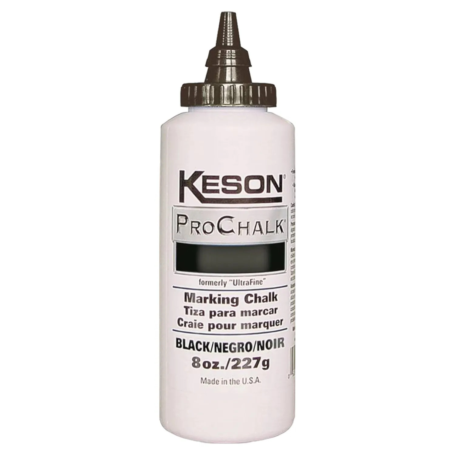 Keson 8BLACK KESON 8BLACK CHALK MARKING 8OZ BLACK ULTRFN