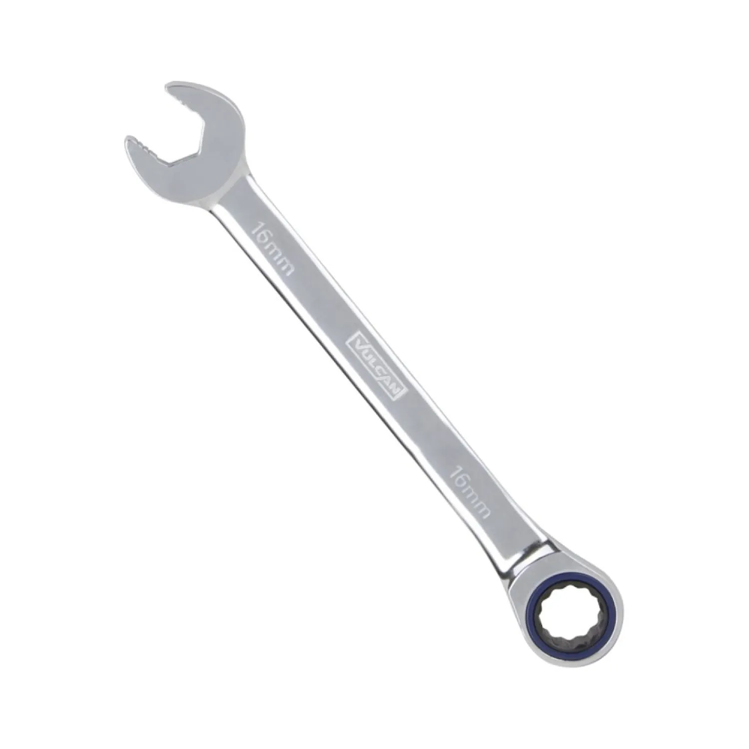 Vulcan PG16MM Vulcan 16mm Combination Ratchet Wrench, Metric, Chrome Vanadium Steel - PG16MM