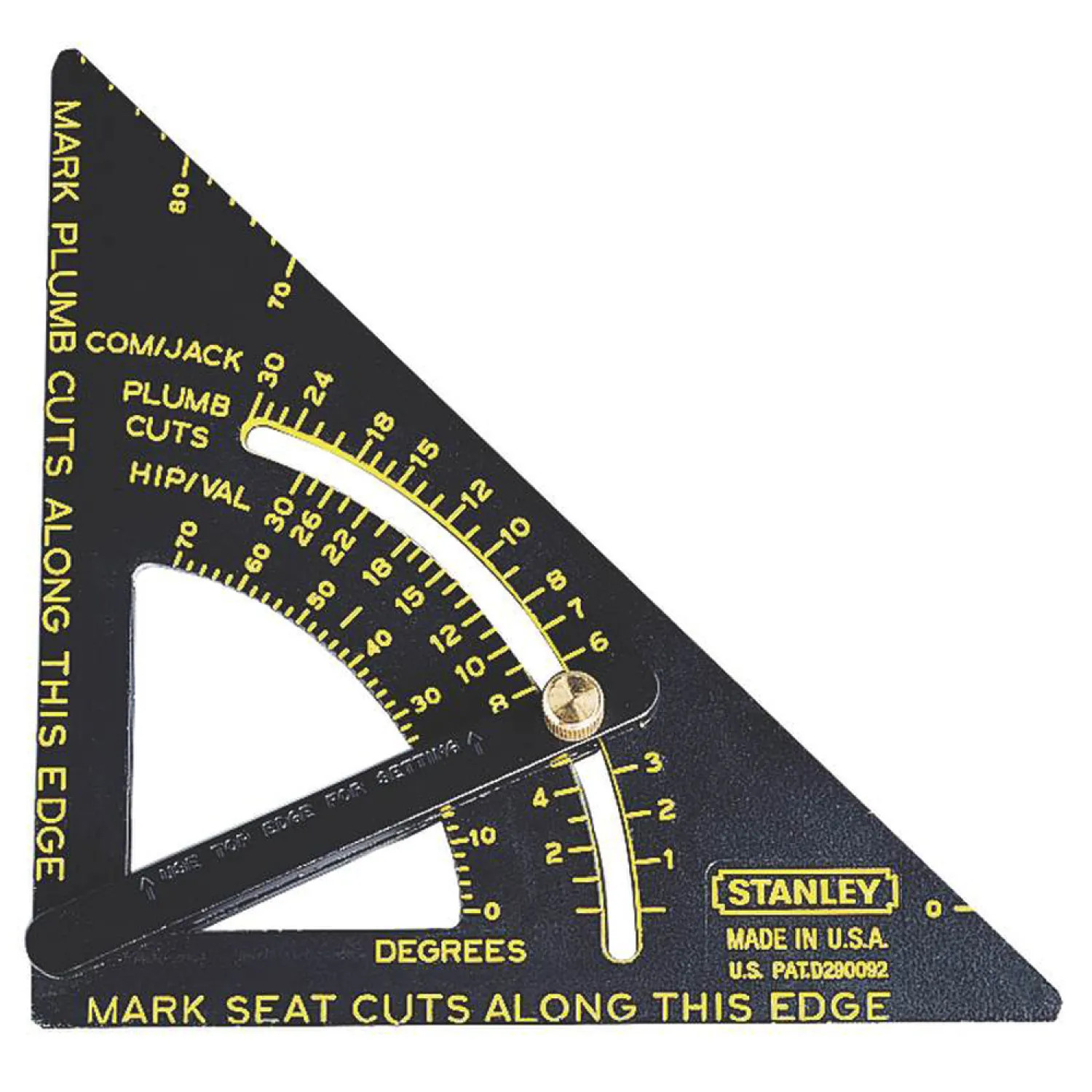 Stanley 46-053 Quick Square 46-053 Square Layout Tool, 10-3/4 L Base X 6-3/4