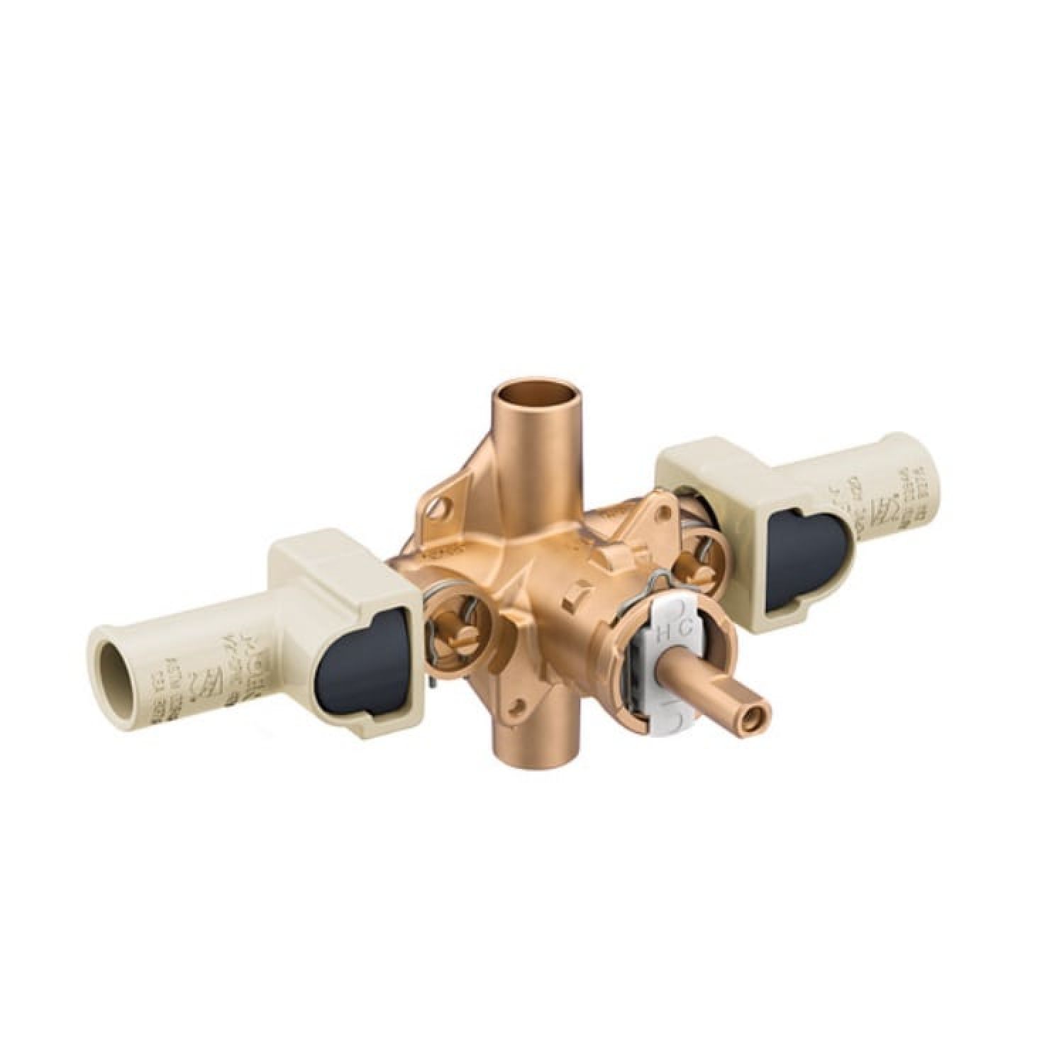 Moen 62330 Moen 62330 M-Pact Posi-Temp Tub/Shower Rough-In Valve w/ Stops, 1/2