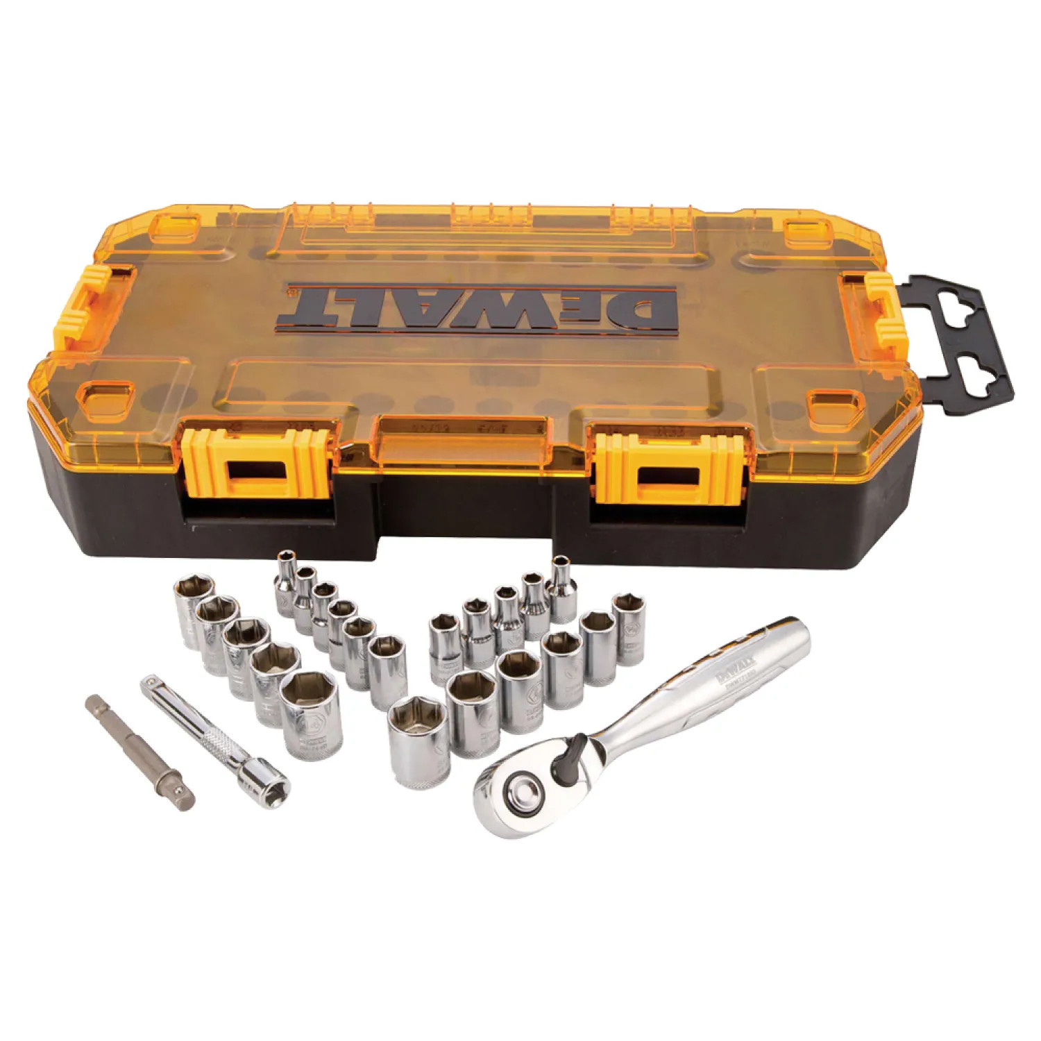 Stanley DWMT73805 Stanley DWMT73805 Socket Set 1/4 Drive Tough Box