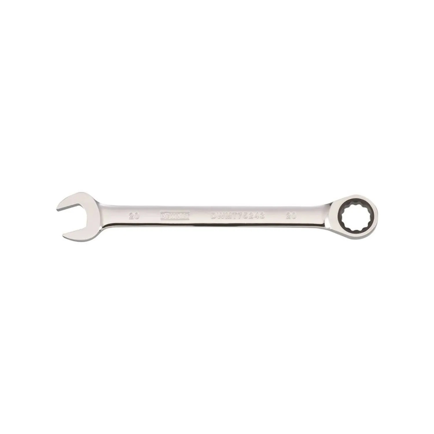 Stanley DWMT75243OSP Stanley Ratcheting Combination Wrench, 20mm Head, 11-7/32in, Box - DWMT75243OSP
