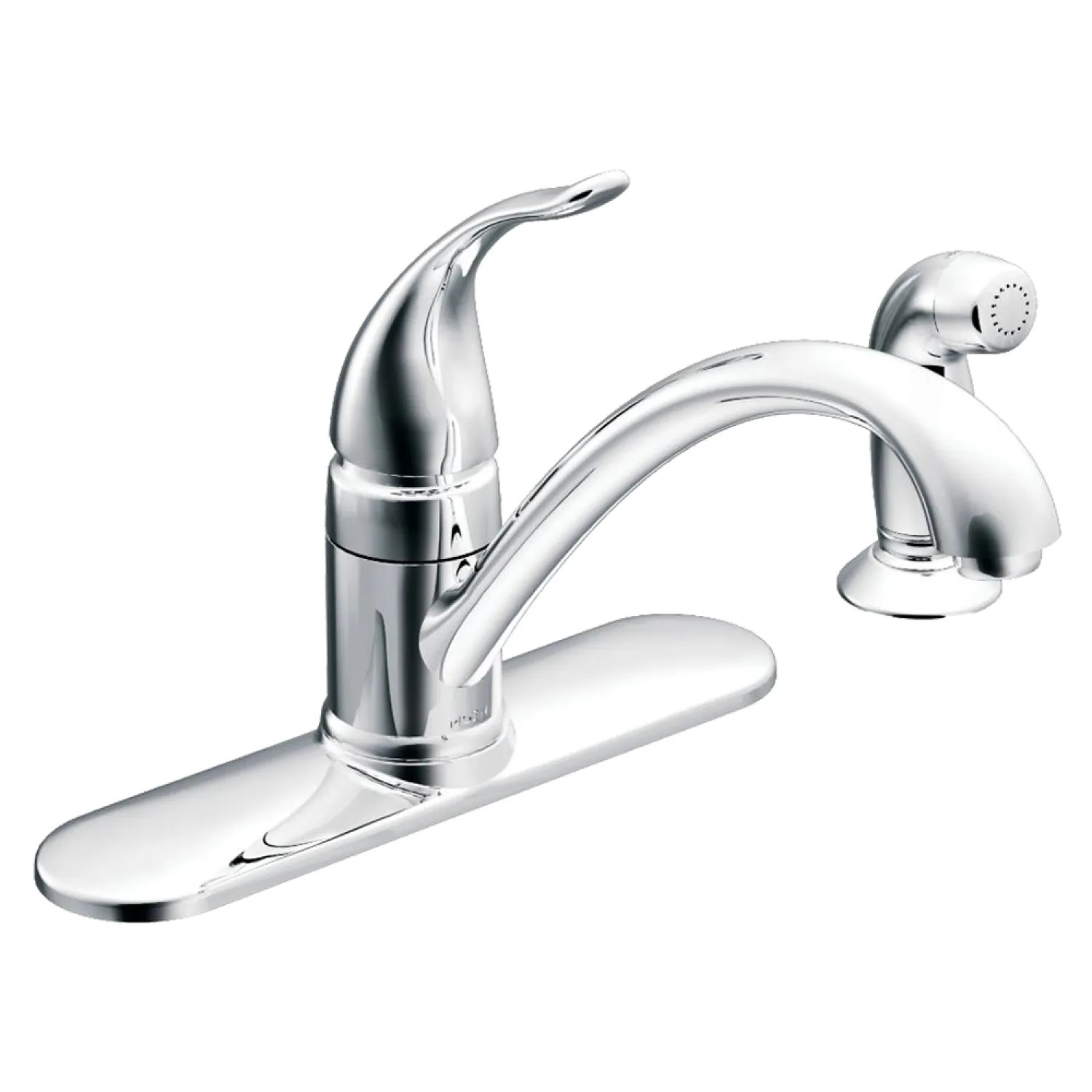 Moen CA87480 Moen Torrance Single-Handle Kitchen Faucet w/ Side Spray, Chrome - CA87480