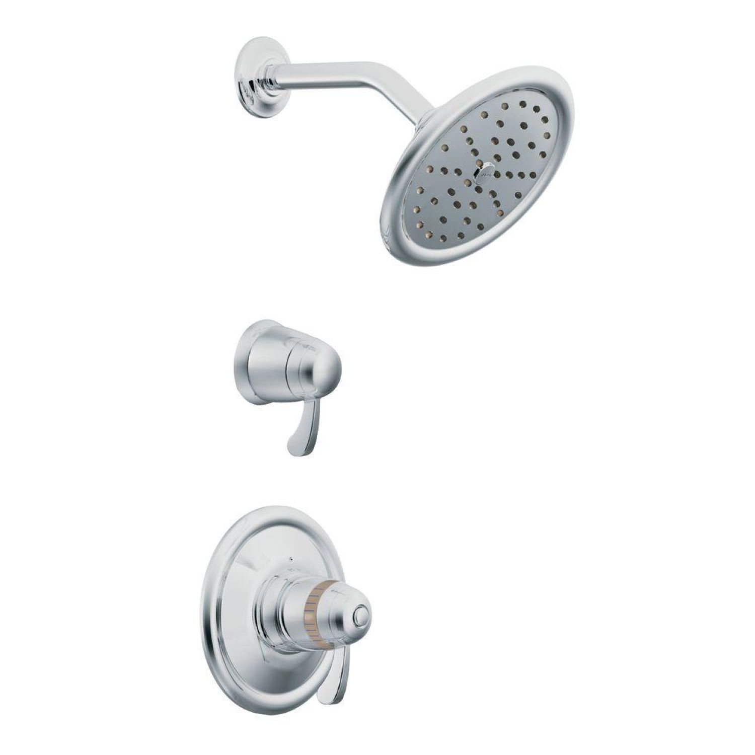 Moen TS3400 Moen ExactTemp Two-Handle Thermostatic Shower Faucet with 7