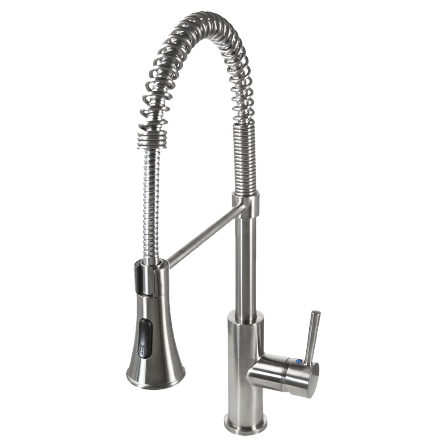 Tamarind Semi-Pro Dual Spray Kitchen Faucet with Deck Plate and Soap D, image size:1500x1500