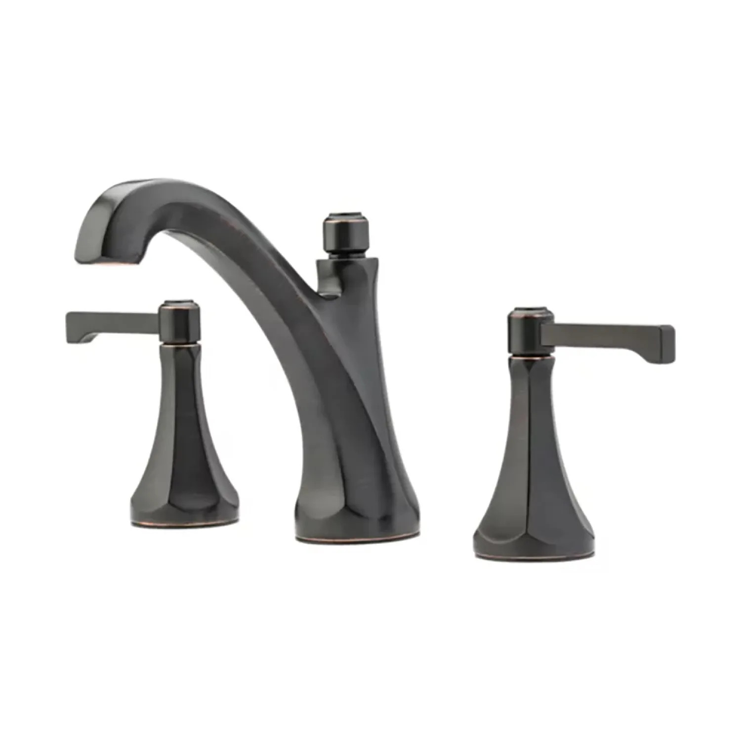 Pfister LG49-DE0Y Pfister Arterra Widespread Bathroom Faucet with Metal Pop-Up, Two-Handle, 1.2 GPM, Lever Handle, TiteSeal, Pforever Seal, Tuscan Bronze - LG49-DE0Y