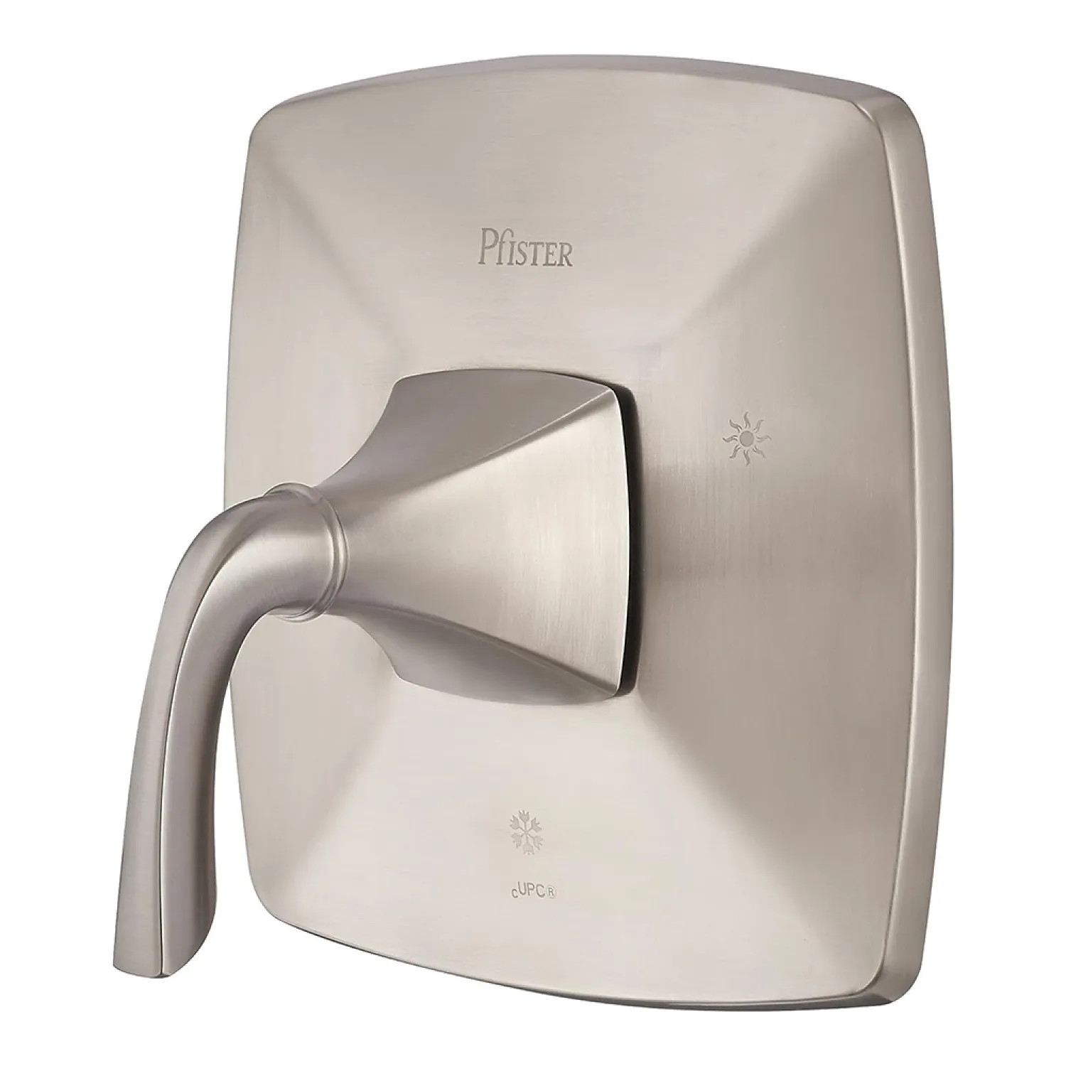 Pfister R89-1BSK Pfister Bronson Pressure Balance Valve Trim, Lever Handle, Brushed Nickel - R89-1BSK