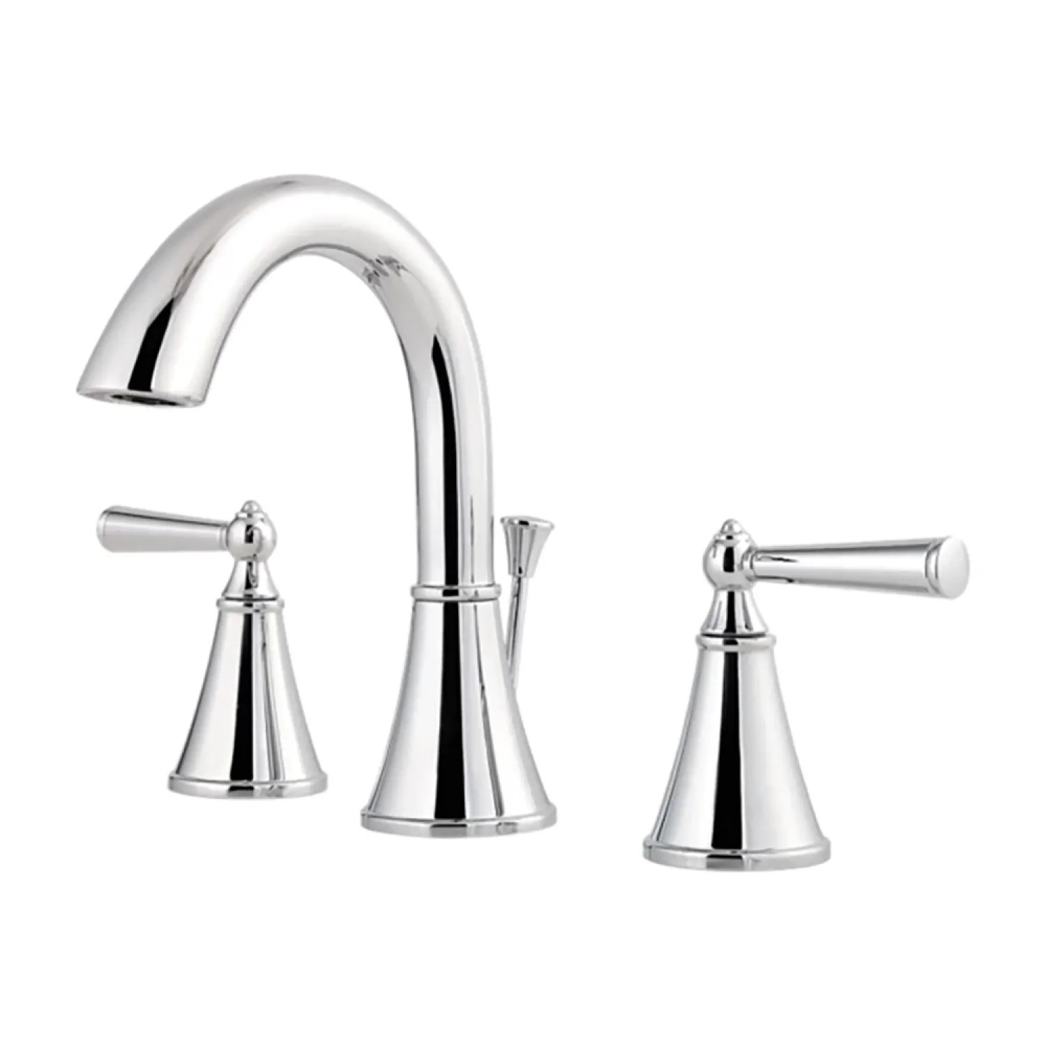 Pfister LG49-GL0C Pfister Saxton Two-Handle Widespread Bathroom Faucet with Pop-Up Drain, Pforever Seal, WaterSense, 1.2 GPM, Polished Chrome - LG49-GL0C