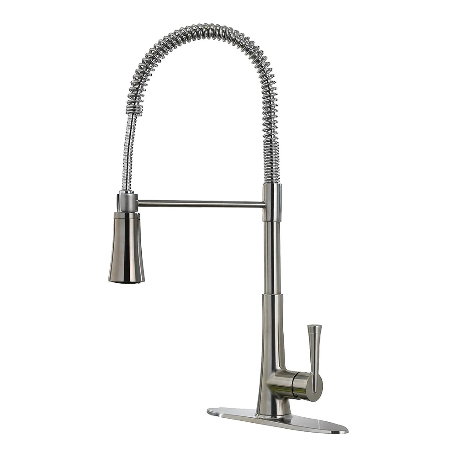 Pfister LG529-MCS Pfister LG529-MCS Stainless Steel Single-Handle Pull-Down Faucet