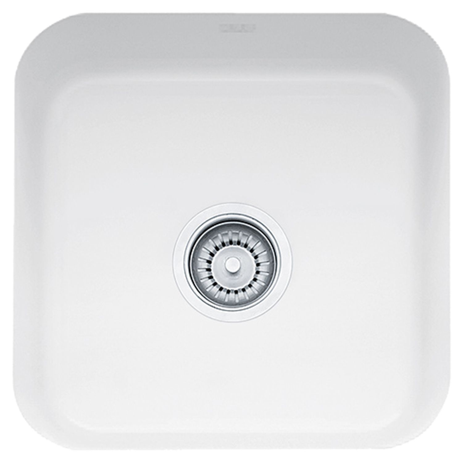 Franke CCK110-15WH Franke CCK110-15WH Single Bowl Undermount Fireclay Undermount Sink - White