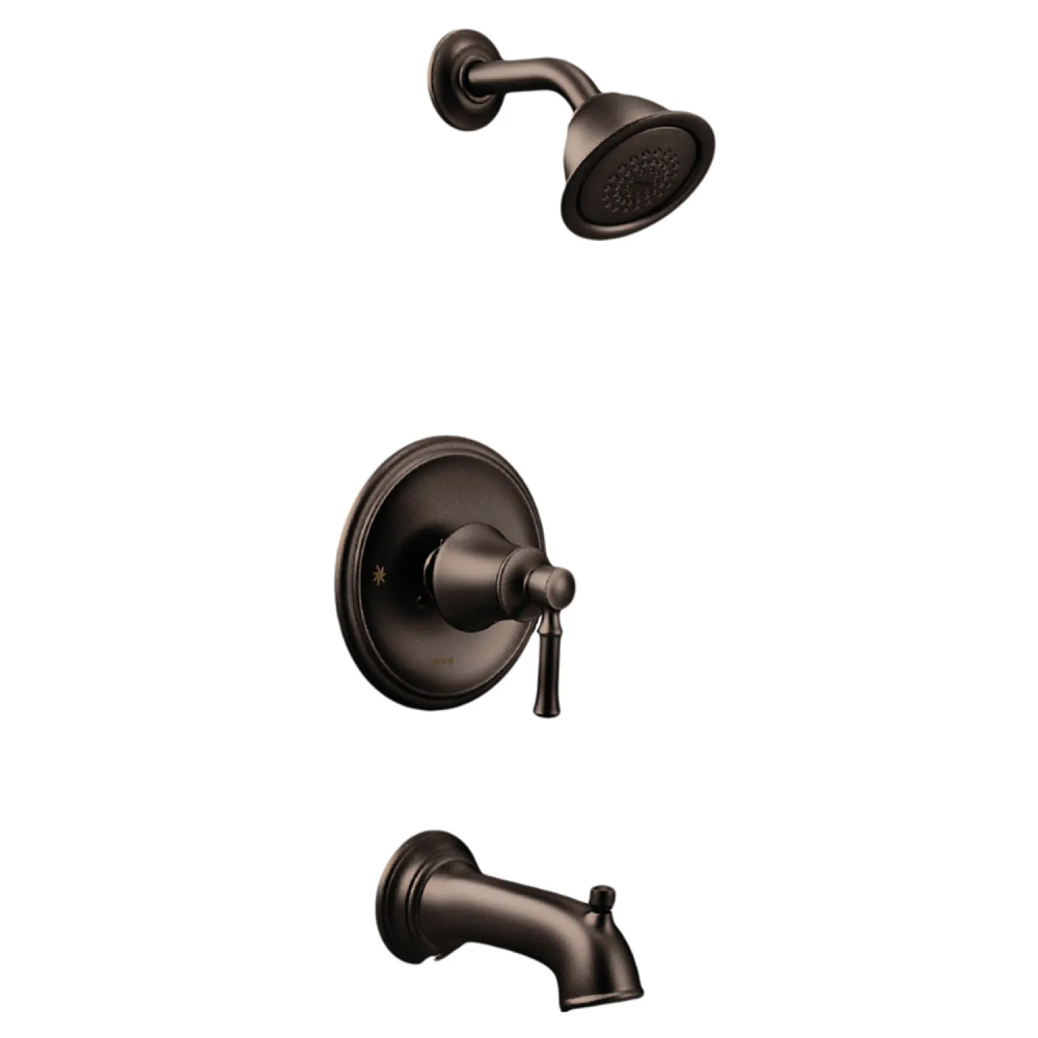 Moen T2183EPORB Moen Dartmoor Posi-Temp Tub/Shower Faucet, 1.75 GPM, 1-Function, Single Lever Handle, M-PACT, Eco-Performance, Oil Rubbed Bronze - T2183EPORB