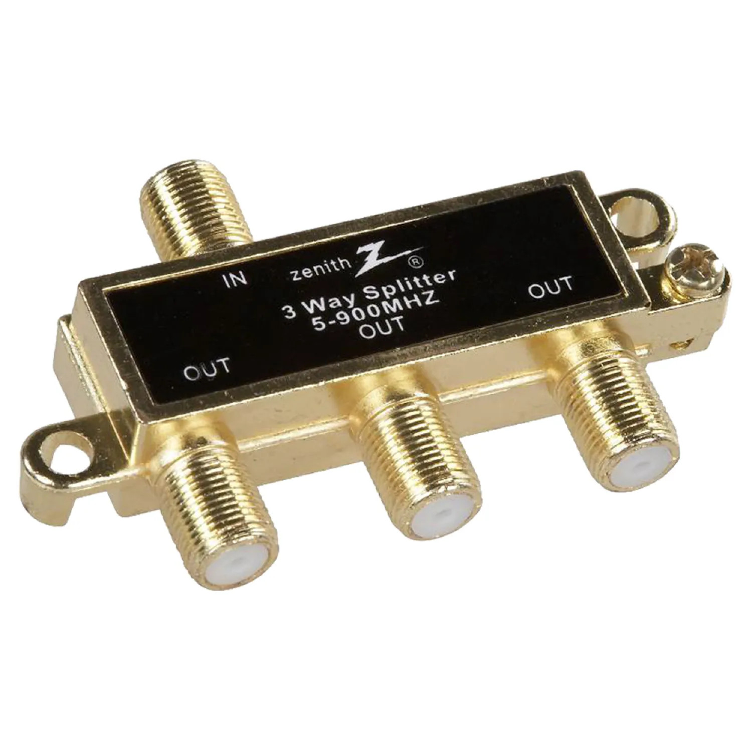 Zenith VS1001SP3W Zenith VS1001SP3W 3-Way Coaxial Splitter