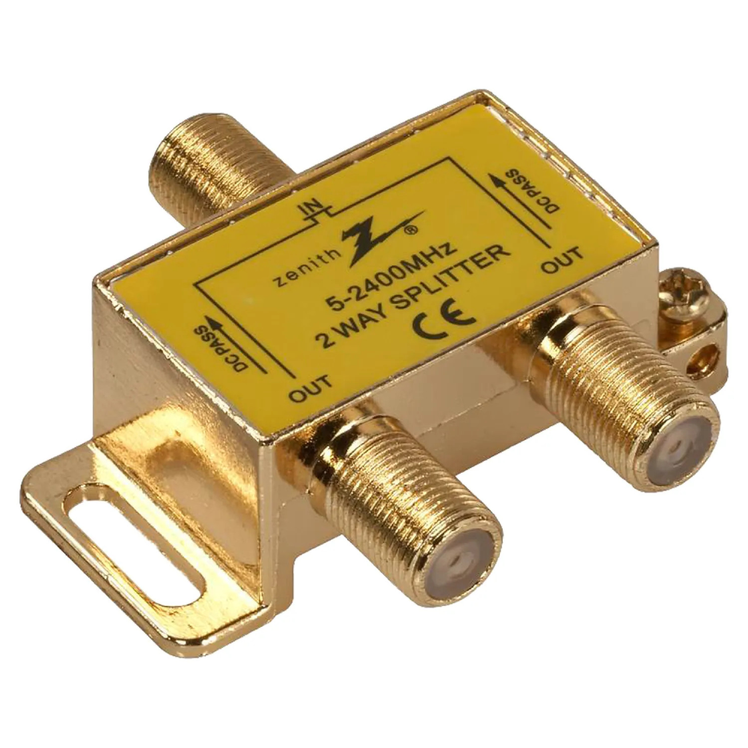 Zenith VS3001SP2W Zenith VS3001SP2W 2-Way Coaxial Splitter
