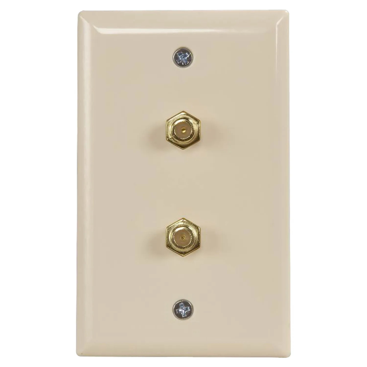 Zenith VW1001WJ2A Zenith VW1001WJ2A Dual Type F Wall Jack
