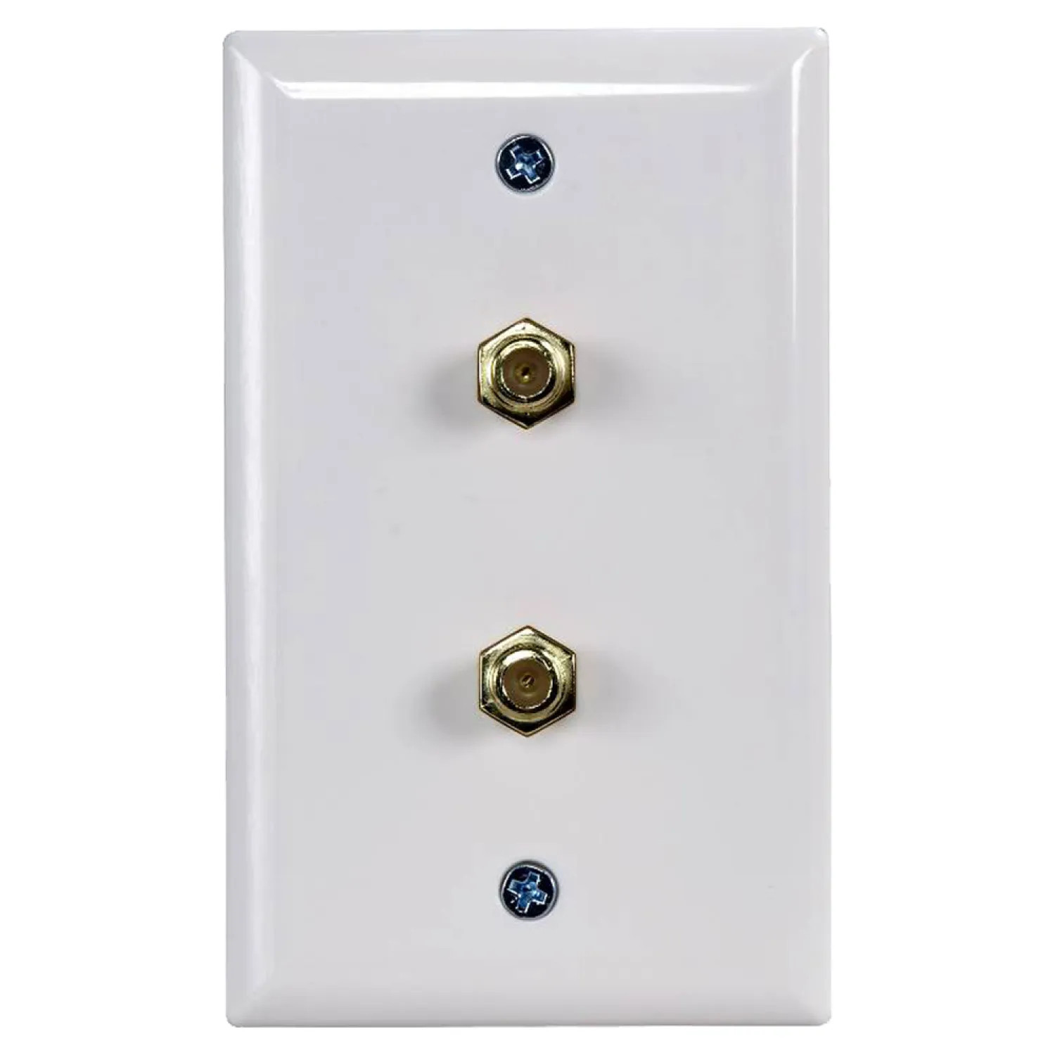 Zenith VW1001WJ2W Zenith VW1001WJ2W Dual Type F Wall Jack