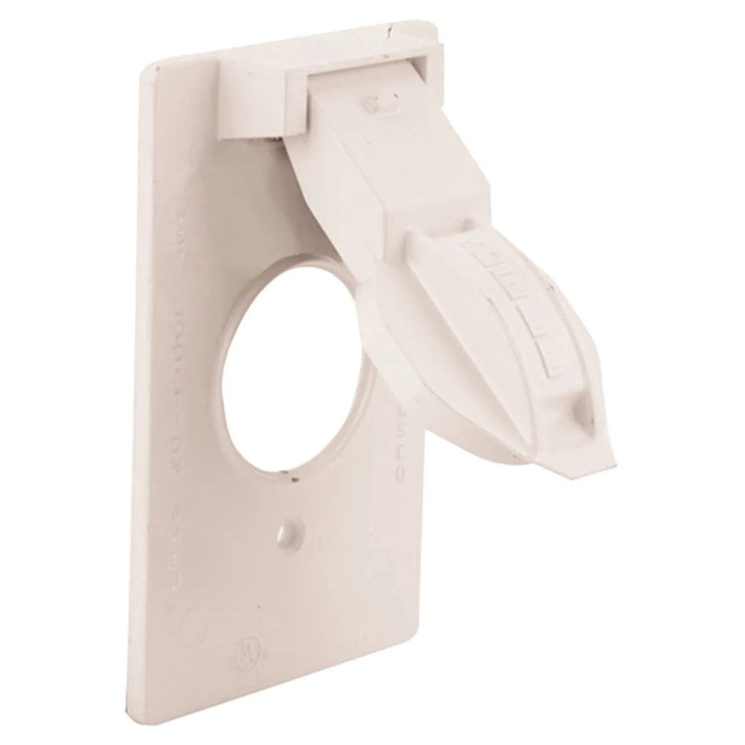 Bell 5155-6 Bell 5155-6 White Single-Gang Weatherproof Flip Cover