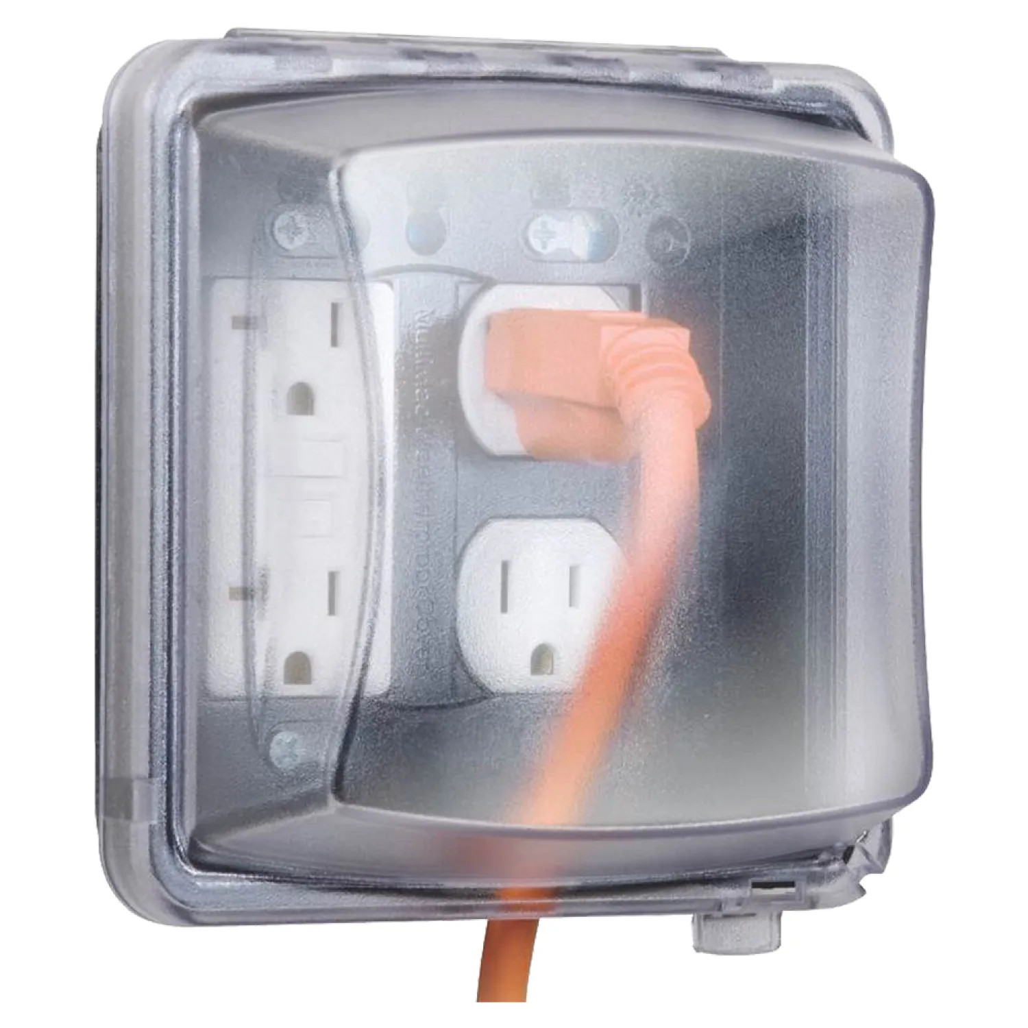Raco MM2410C Raco MM2410C Two-Gang Weatherproof Clear Cover