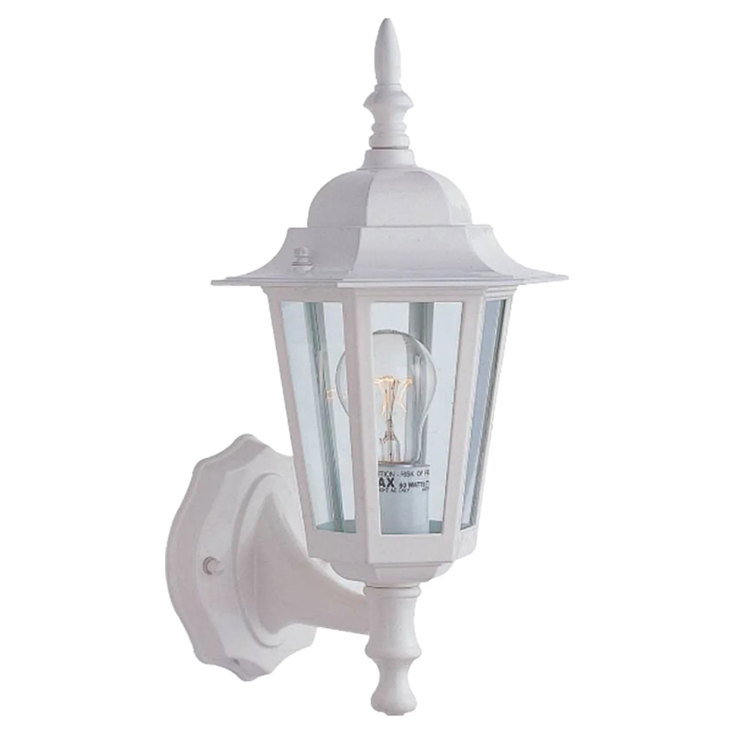 Boston Harbor AL8041-WH3L Boston Harbor AL8041-WH3L White Lantern Exterior Porch Light Fixture