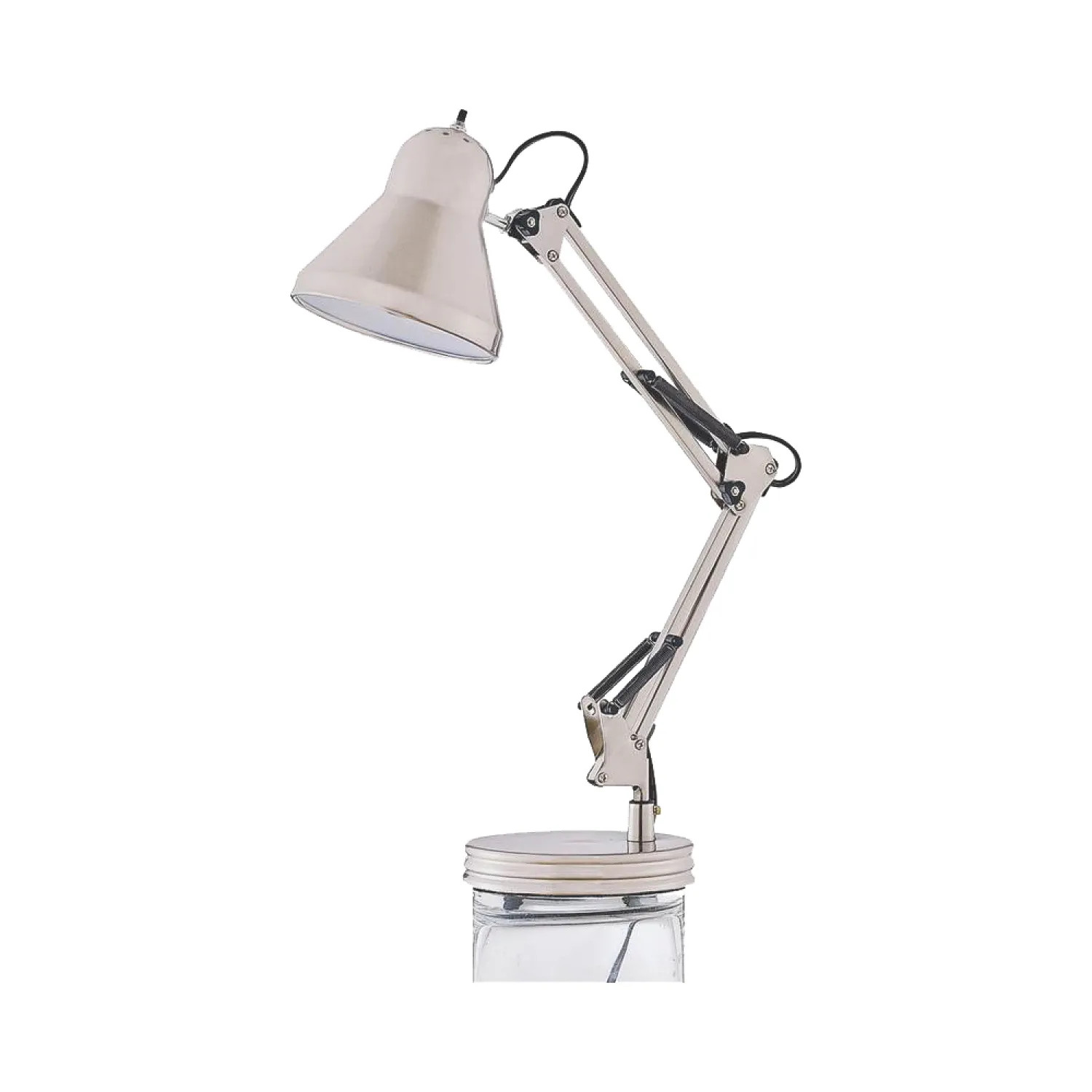 Boston Harbor WK-618E-3L Boston Harbor WK-618E-3L Brushed Nickel Adjustable Swing-Arm Desk Lamp