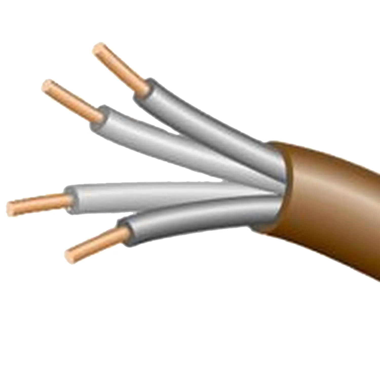 Coleman Cable 553046607 Coleman 553046607 Type CL-2 Electrical Wire, 18/4, 250 ft, PVC