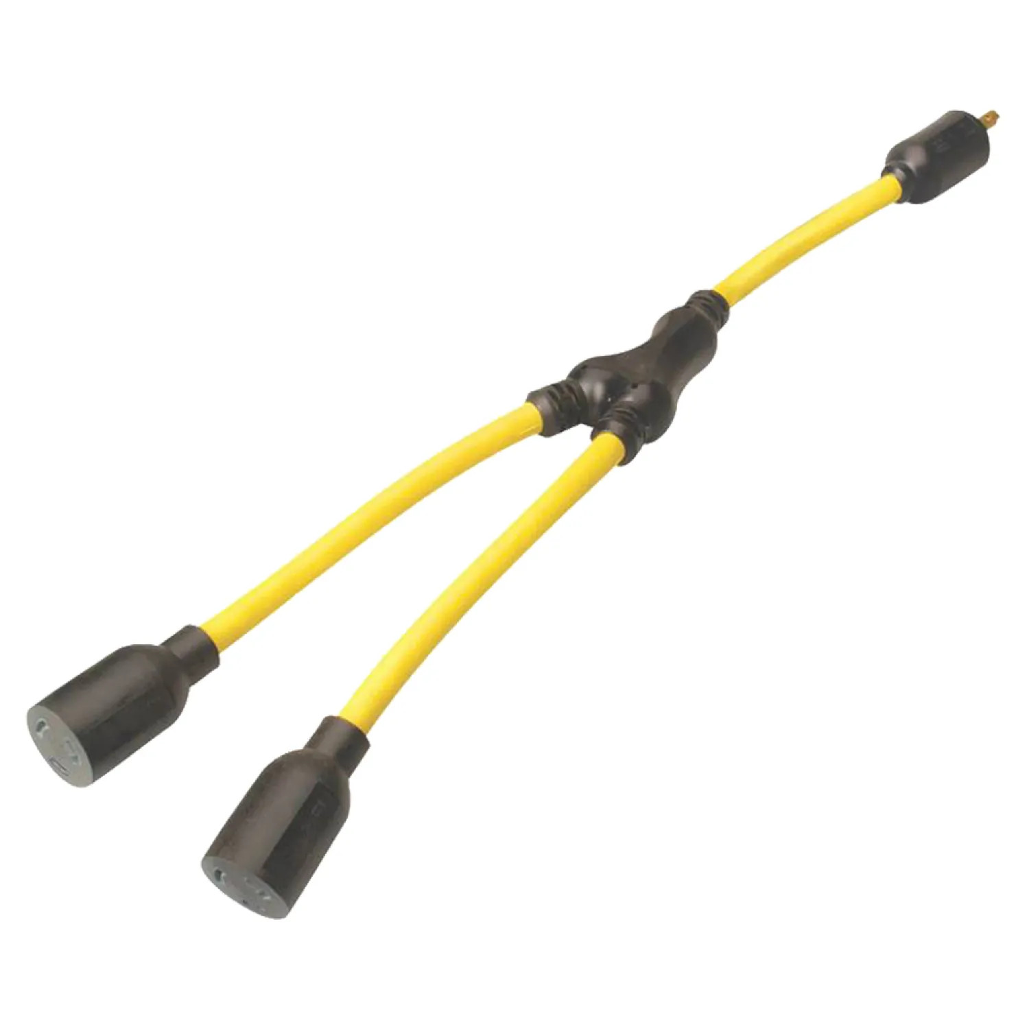 Coleman Cable 90228802 Coleman 90228802 Twist Lock Y Adapter, 120 V, 20 A
