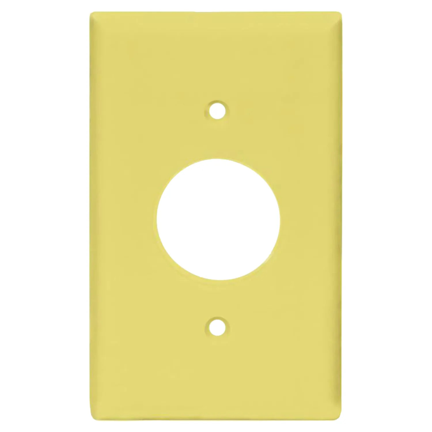 Arrow Hart PJ7V Arrow Hart PJ7V Mid Size Wall Plate, 1 Gang, 1-13/32 in Dia x 4-1/2 in L x 2-3/4 in W x 0.08 in T