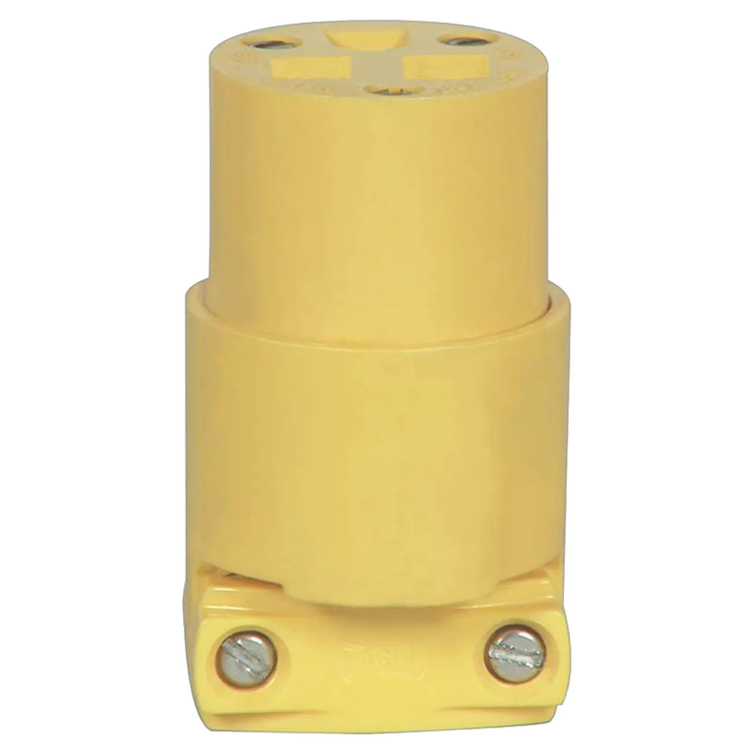 Cooper 4227-BOX Cooper 4227 Straight Electrical Connector, 250 V, 15 A, NEMA 6-15R, 3 Wire