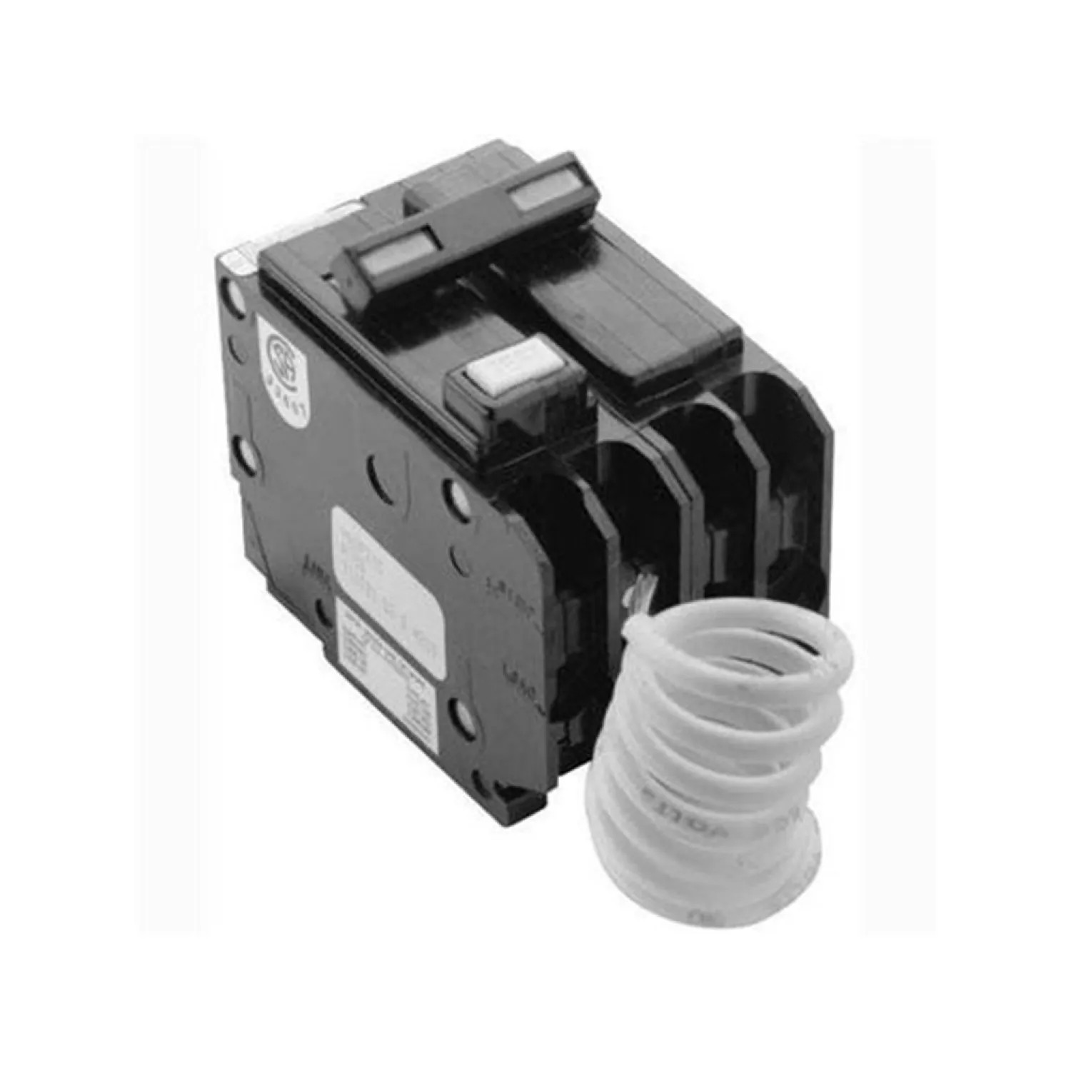 Eaton GFCB220 Eaton GFCB220 Circuit Breaker, Type BR Ground Fault, 20A, 2P, 120/240V, 10 kAIC