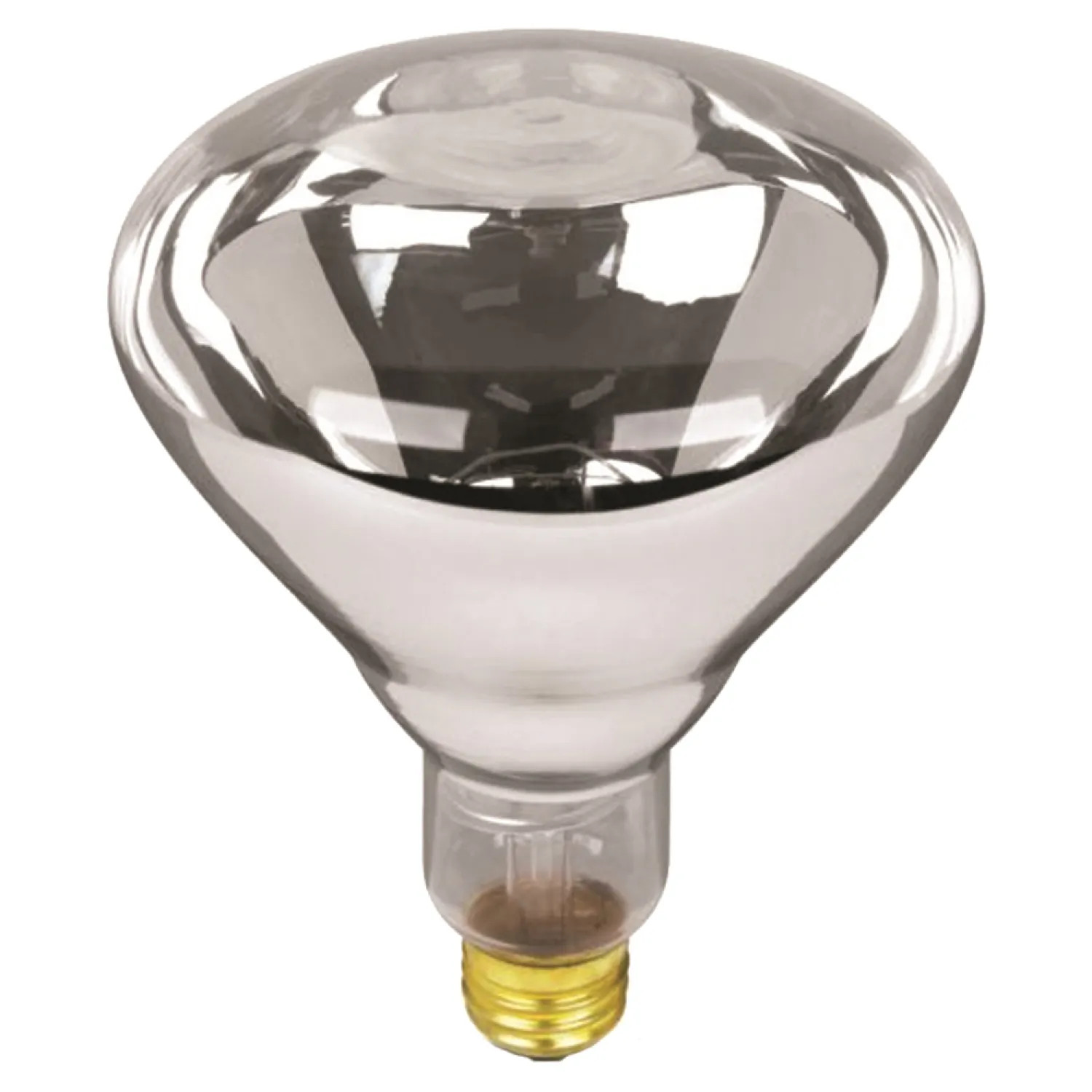 Feit 125R40/1 Feit Electric 125R40/1 Infrared Incandescent Lamp, 125 W, 120 V, BR40, Medium Screw ,