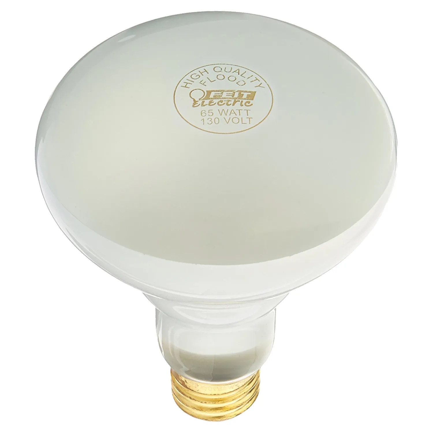 Feit 65BR30/FL/2RP Feit Electric 65BR30/FL/2RP Dimmable Incandescent Lamp, 65 W, 120 V, BR30, Medium Screw ,