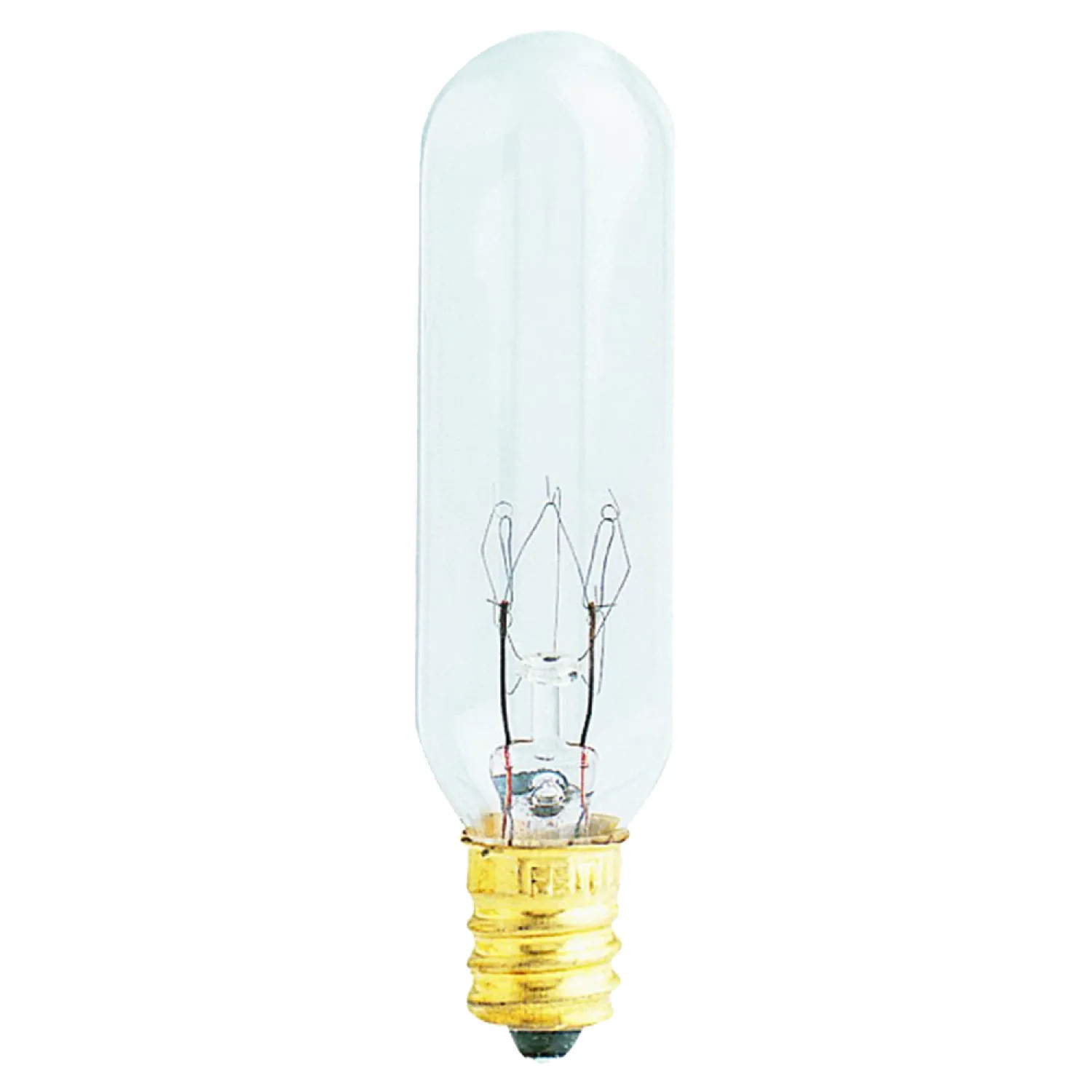 Feit BP15T6-145 Feit Electric BP15T6-145 Dimmable Incandescent Lamp, 15 W, 145 V, T6, Candelabra Screw E12