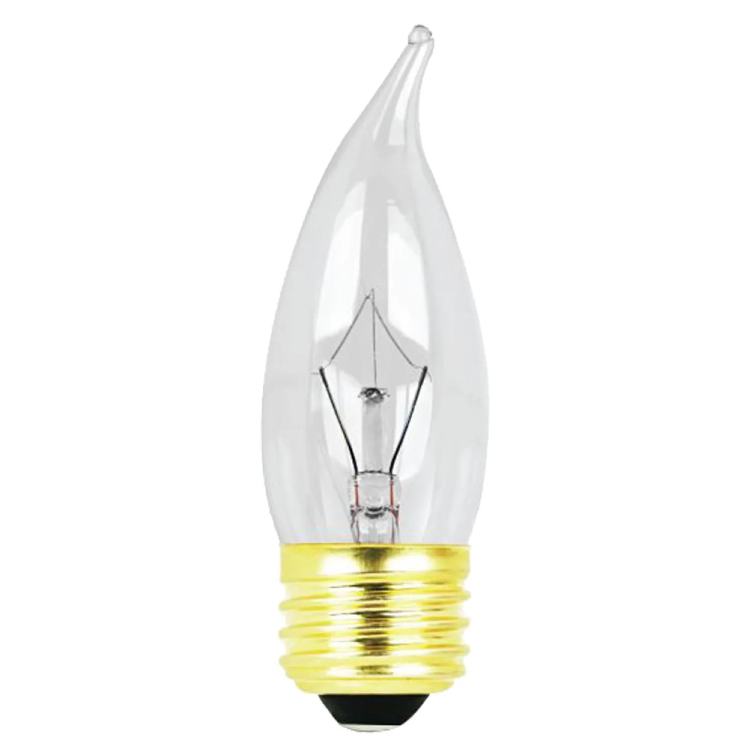 Feit BP25EFC Feit Electric BP25EFC Decorative Dimmable Incandescent Lamp, 25 W, 120 V, Medium Screw ,