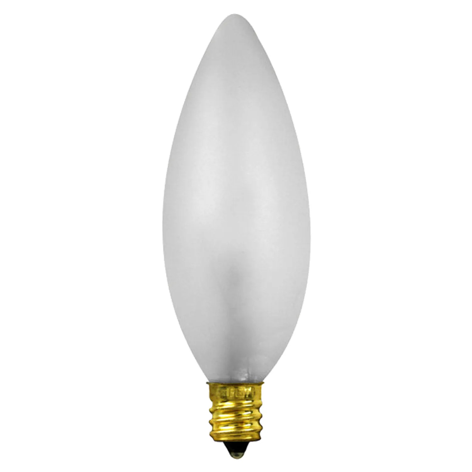 Feit BP40CTF Feit Electric BP40CTF Dimmable Incandescent Lamp, 40 W, 120 V, Candelabra Screw E12, 2000 hr