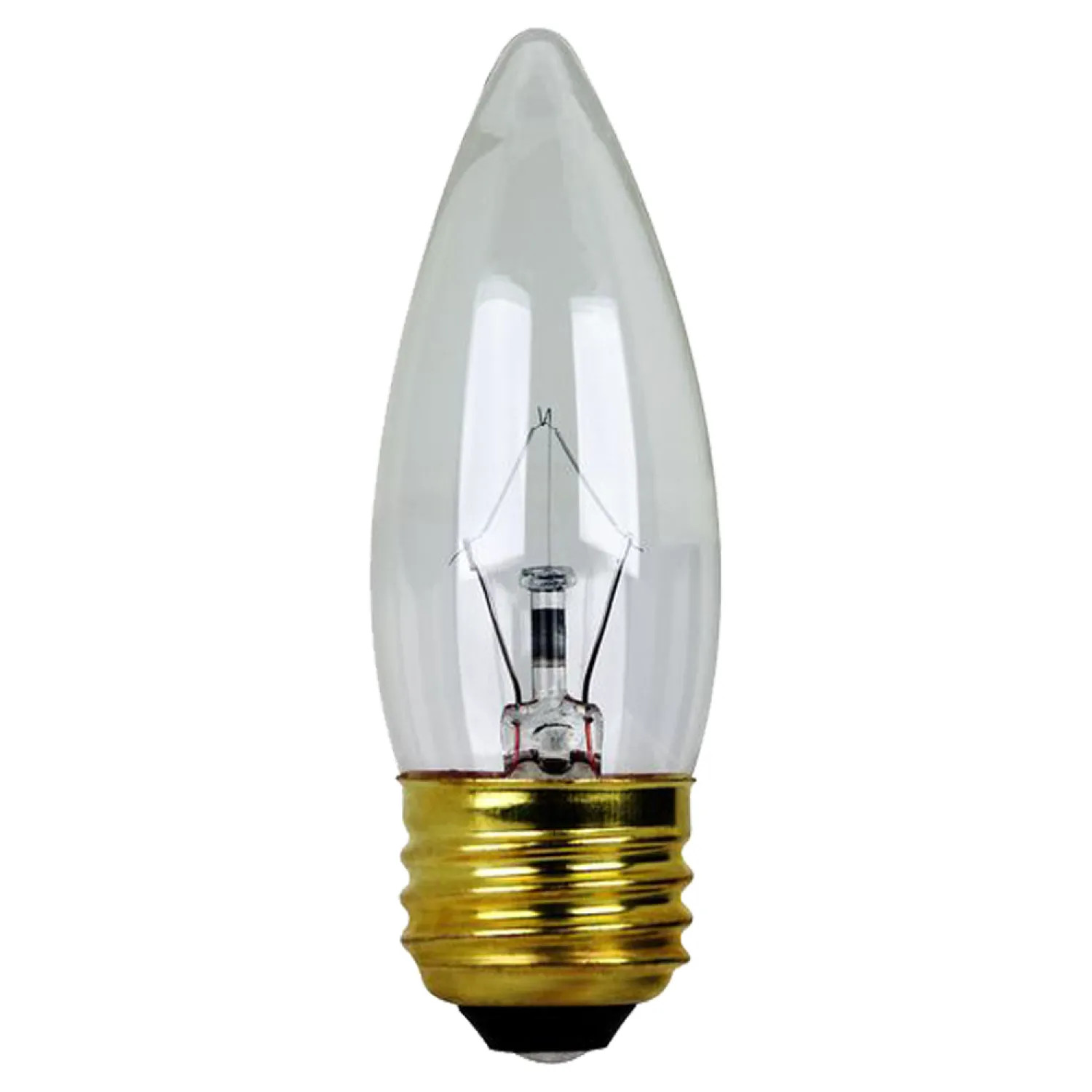Feit BP40ETC Feit Electric BP40ETC Dimmable Incandescent Lamp, 40 W, 120 V, B11, Candelabra Screw E12