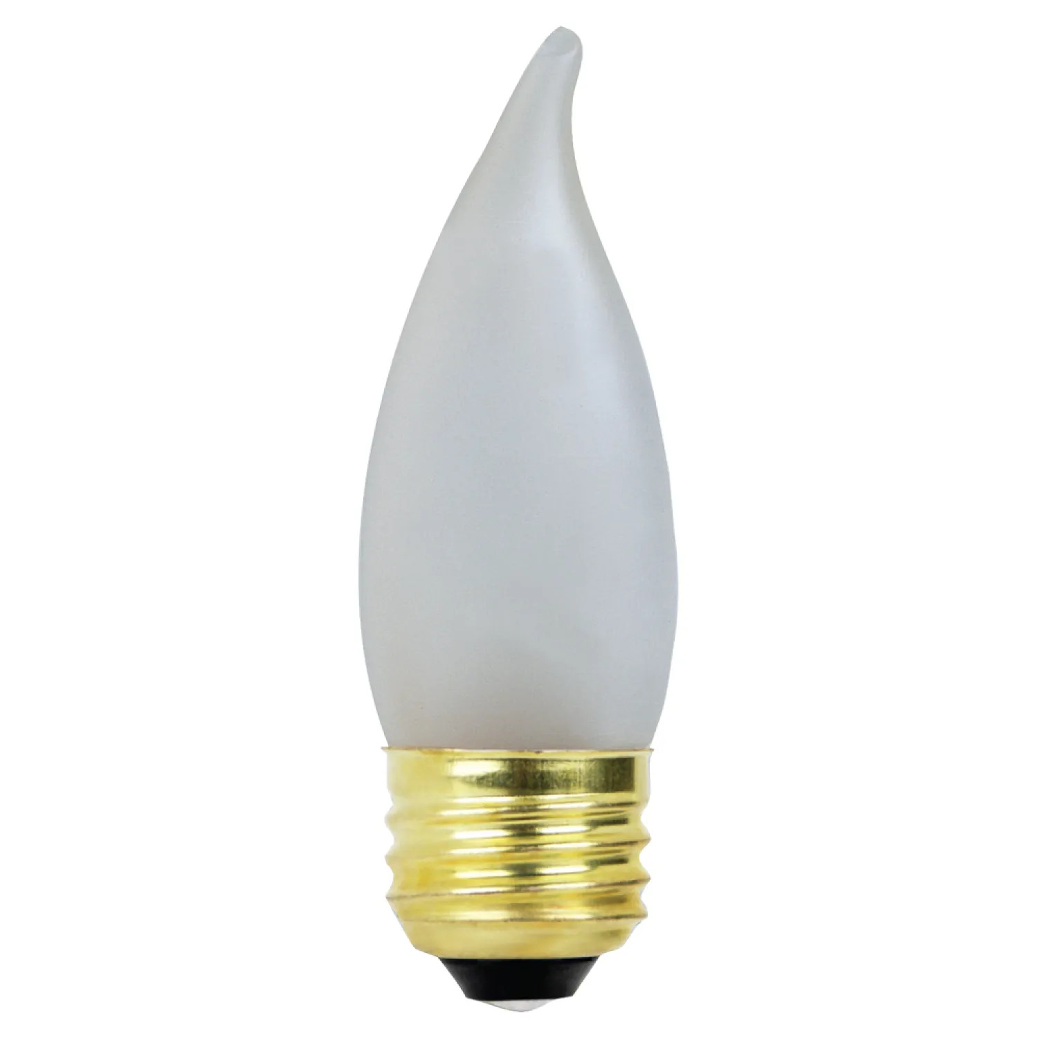 Feit BP60CFF Feit Electric BP60CFF Decorative Dimmable Incandescent Lamp, 60 W, 120 V, Candelabra Screw E12