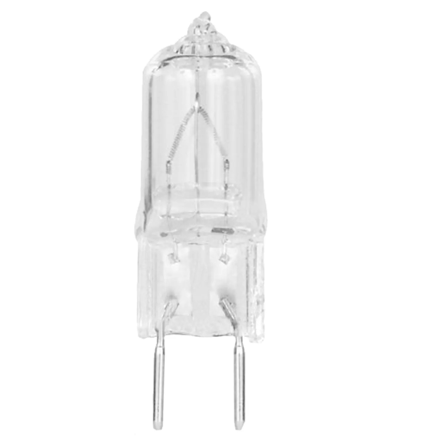 Feit BPQ100/8.6 Feit Electric BPQ100/8.6 Halogen Lamp, 100 W, 120 V, T4, Bipin GY8.6, 2000 hr