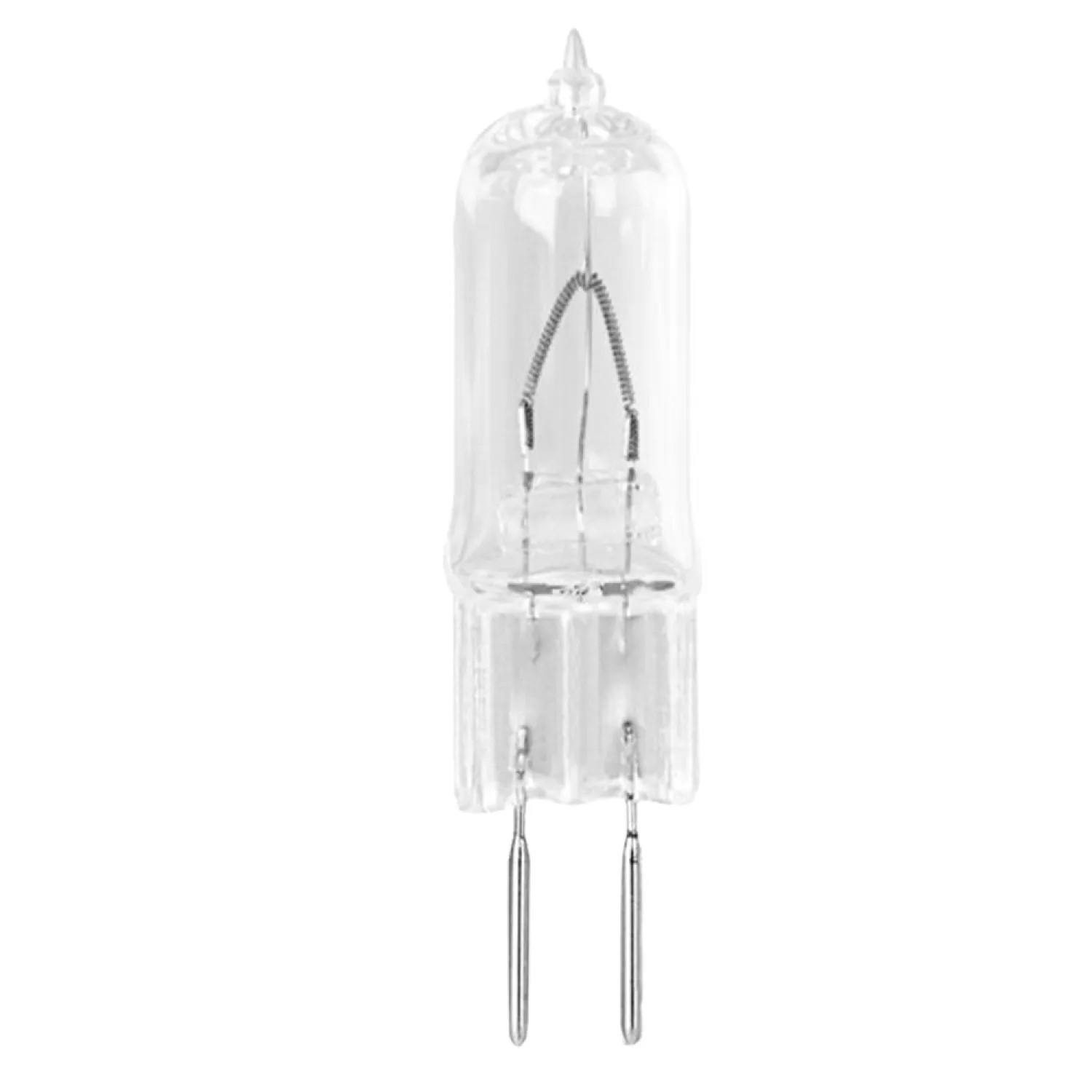 Feit BPQ100T4/JCD Feit Electric BPQ100T4/JCD Dimmable Halogen Lamp, 100 W, 120 V, T4, Bipin GY6.35, 2000 hr