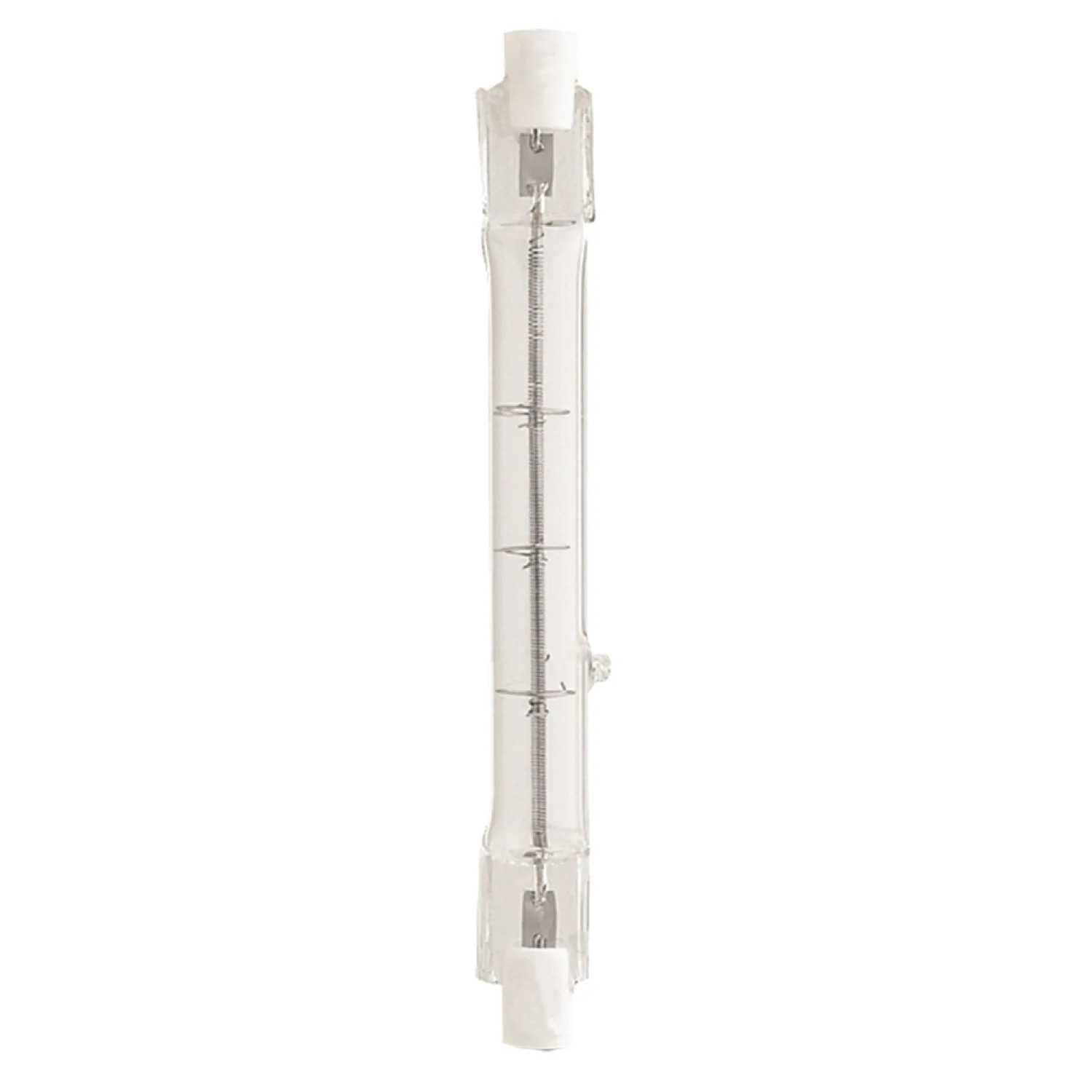 Feit BPQ150T3/CL/S Feit Electric BPQ150T3/CL/S Dimmable Short Halogen Lamp, 150 W, 120 V, T3, R7, 2000 hr