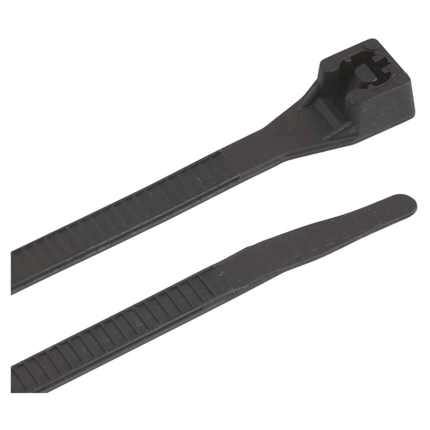 Gardner Bender 46-310UVB Gardner Bender 46-310UVB Double Lock Standard Cable Tie, 3 in, Nylon, UV Black, 11 in L