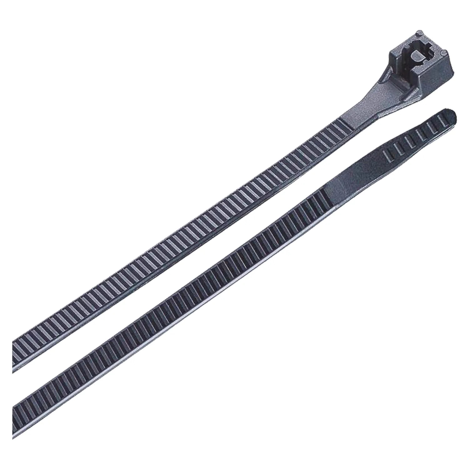 Gardner Bender 46-315UVB Gardner Bender 46-315UVB Double Lock Standard Cable Tie, Nylon, UV Black, 14 in L