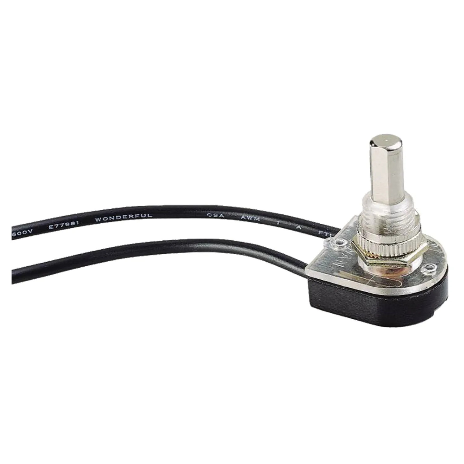 Gardner Bender GSW-24 GB-Gardner Bender GSW-24 Canopy Switches, Single Pole, Single Throw, Nickel
