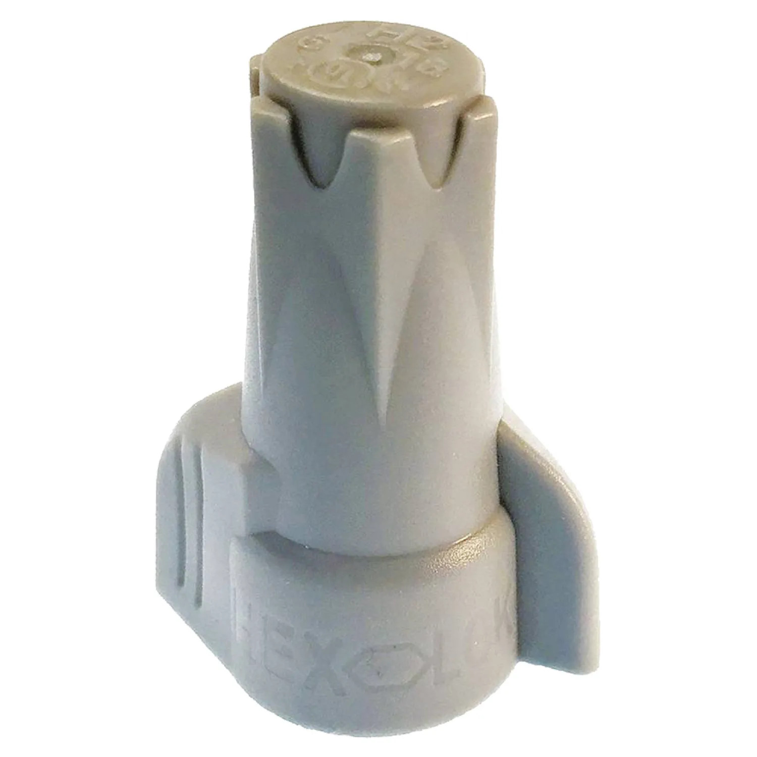Gardner Bender 19-2H2 Hex-Lok 19-2H2 Hex Lock Universal Wire Connector, 14 - 6 AWG, 600/1000 V, Thermoplastic, Gray