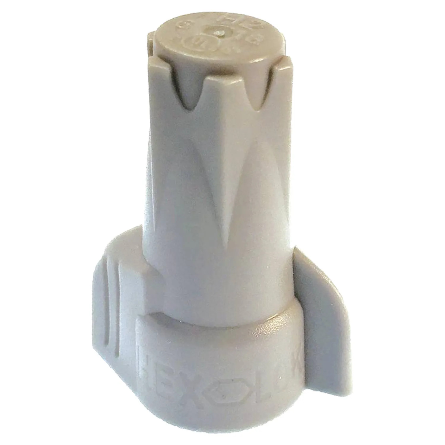 Gardner Bender 25-2H2 Hex-Lok 25-2H2 Hex Lock Universal Wire Connector, 14 - 6 AWG, 600/1000 V, Thermoplastic, Gray