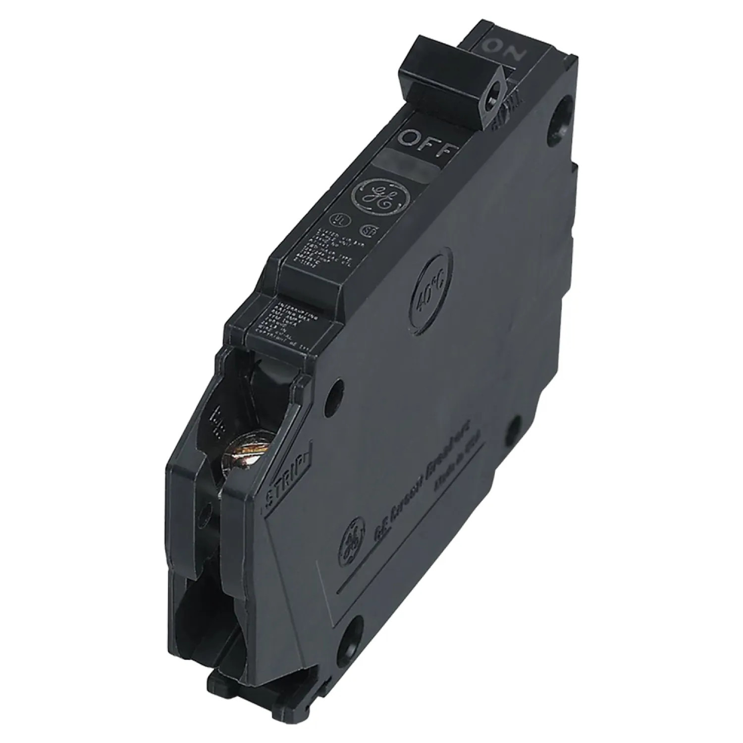GE THQL1150 GE THQL1150 Type THQL Q-Line Standard Circuit Breaker, 120/240 VAC, 50 A, 1 P, 10 kA